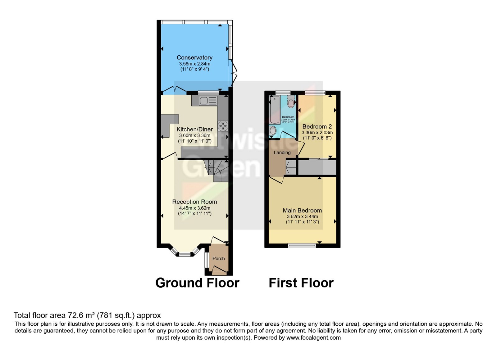 Glenbeck Close, Horwich, Bolton, Greater Manchester, BL6 floorplan