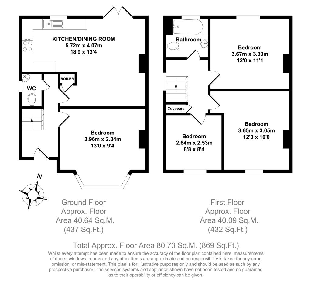 4 Bedrooms Semi-detached house to rent in Stratford Road, Buckingham MK18