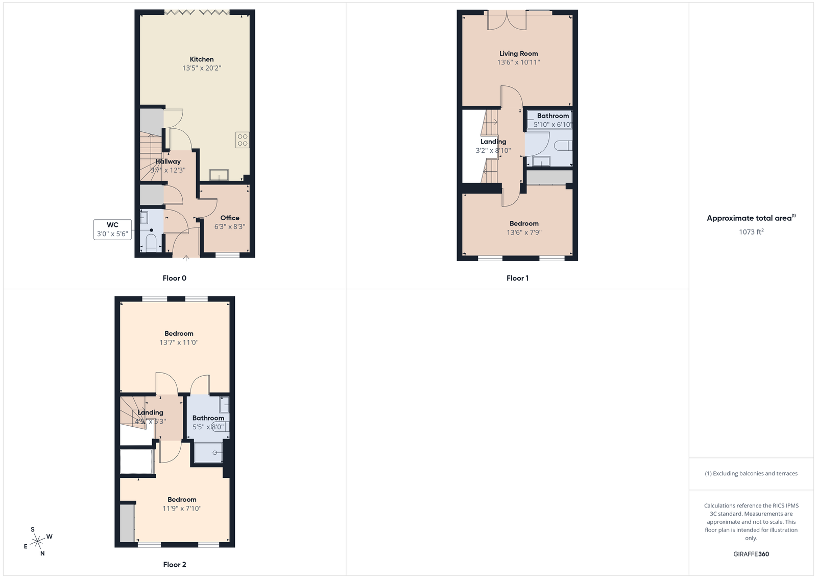 22, Roding Drive, Dunmow floorplan