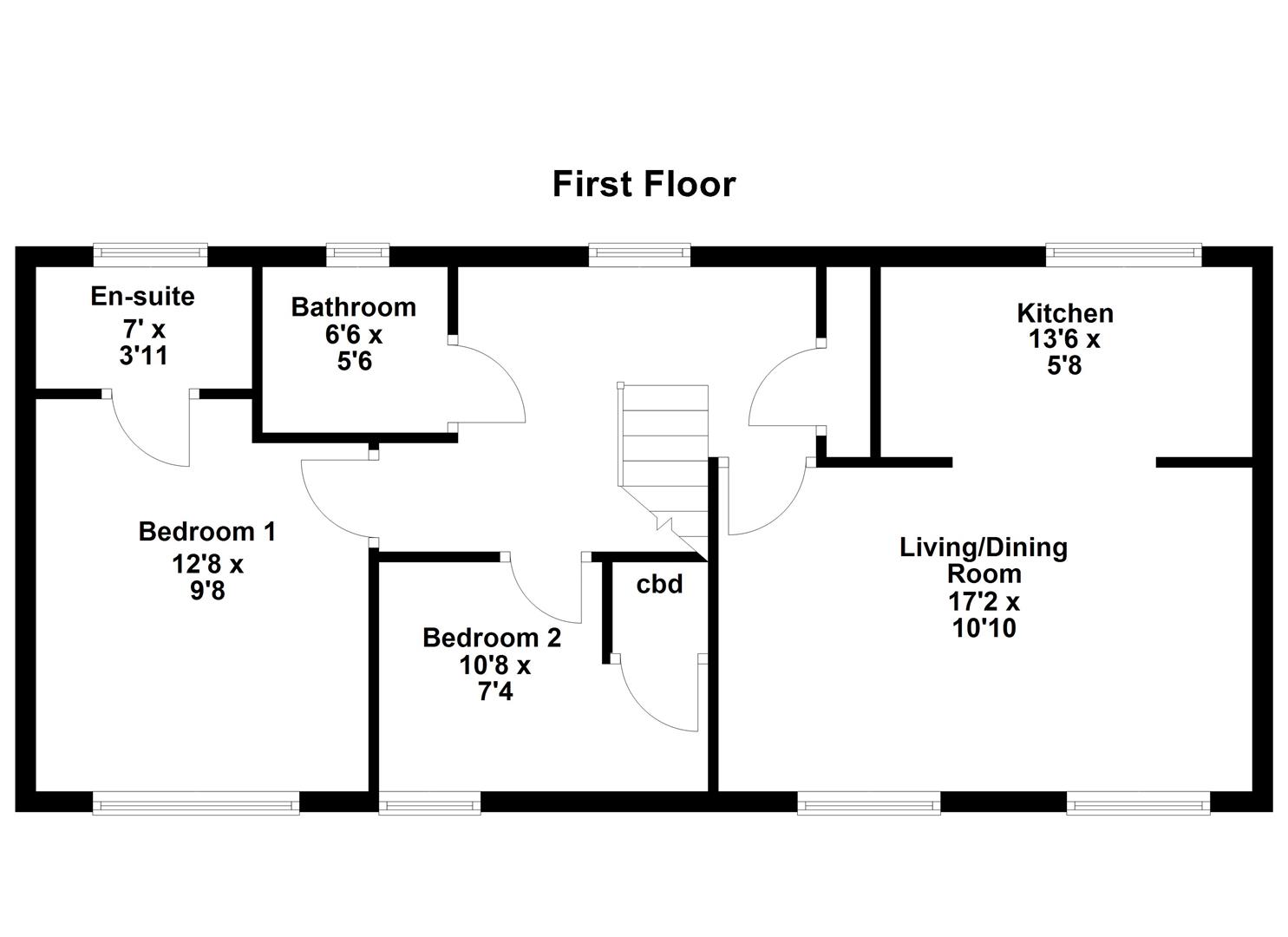75, Stud Road, Oakham floorplan