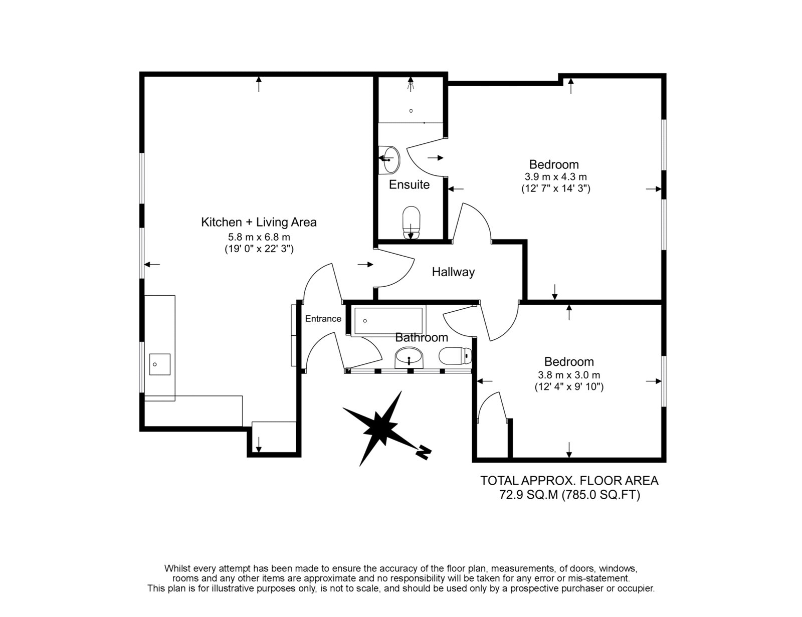 2 Bedrooms Flat to rent in Priory Terrace, South Hampstead NW6