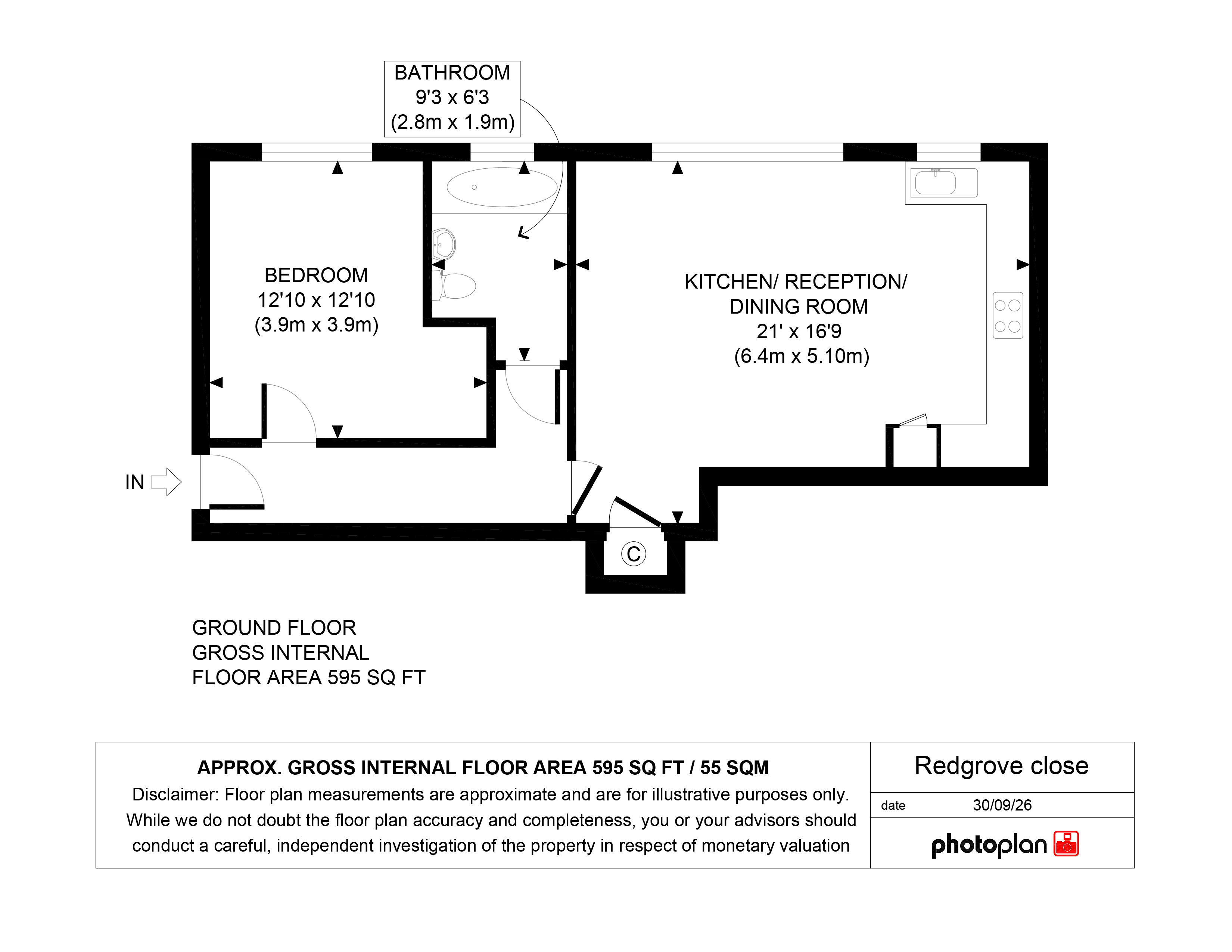 Redgrove Close, Bexhill on Sea floorplan