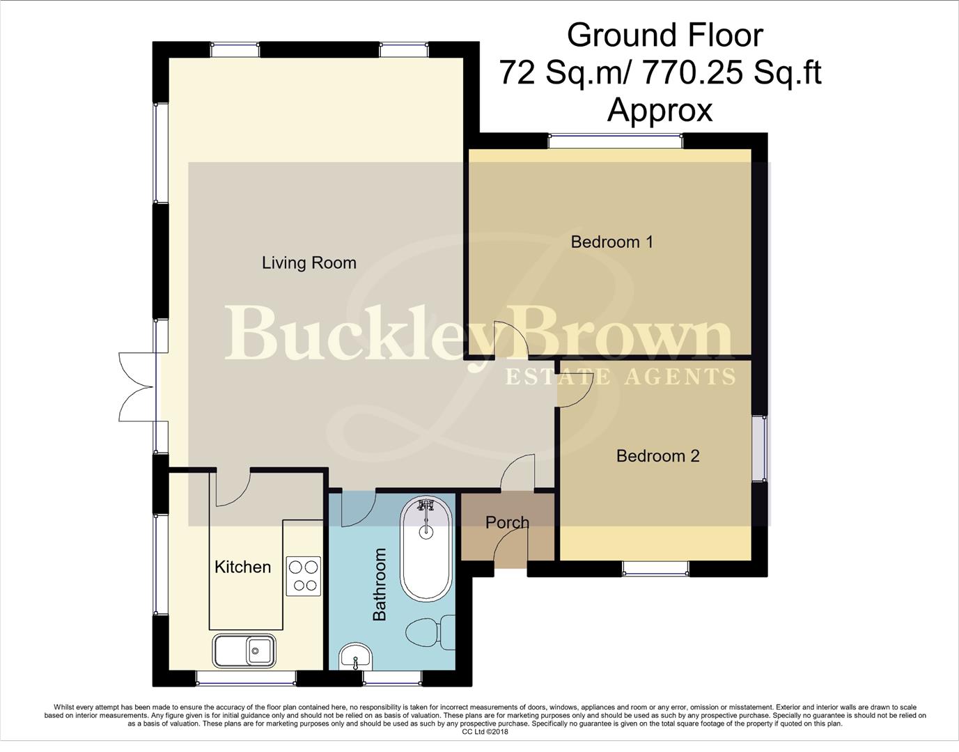 20, Windmill Close, Chesterfield floorplan
