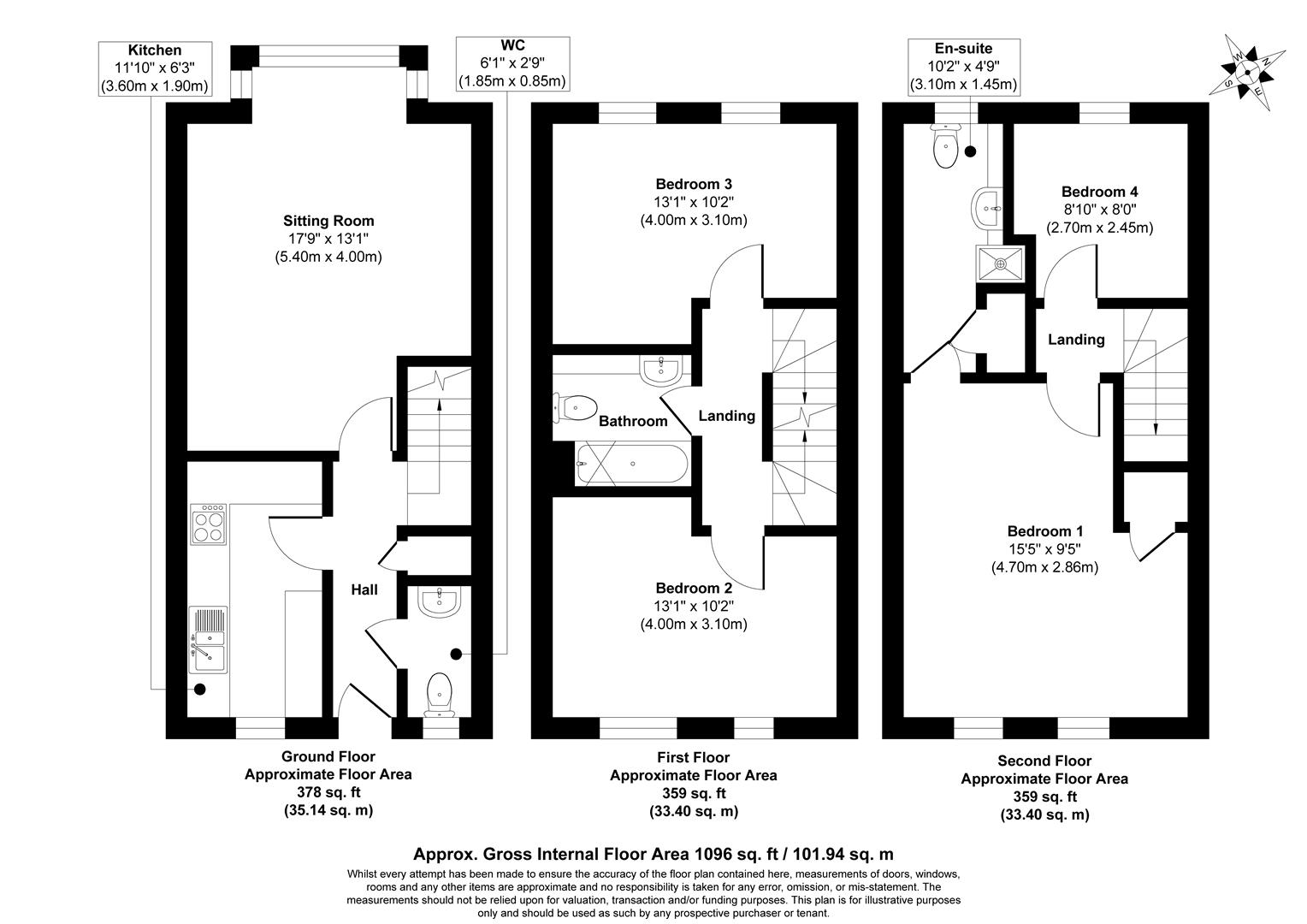 24, Weavers Reach, Wellington floorplan