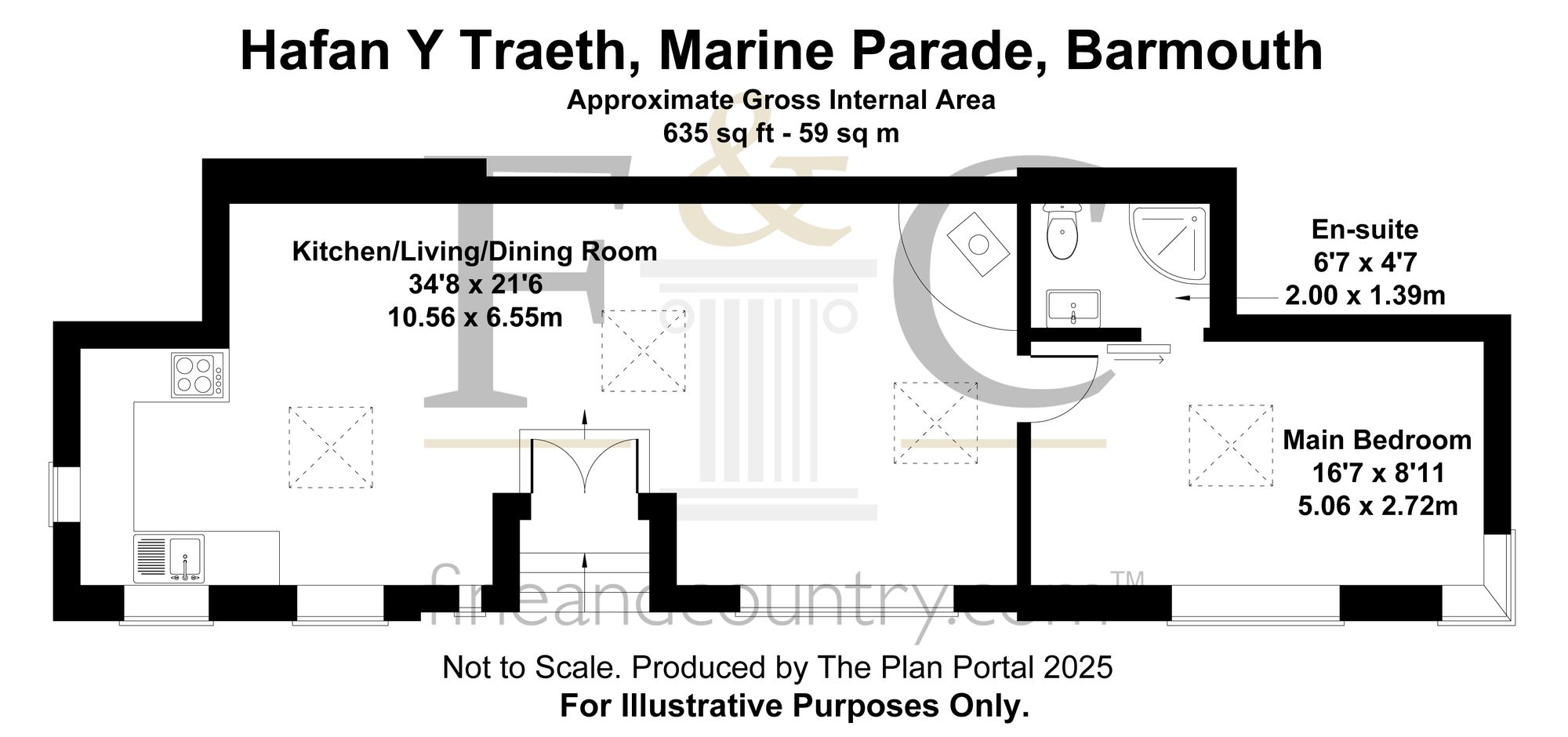 Hafan Y Traeth Marine Parade, Barmouth floorplan
