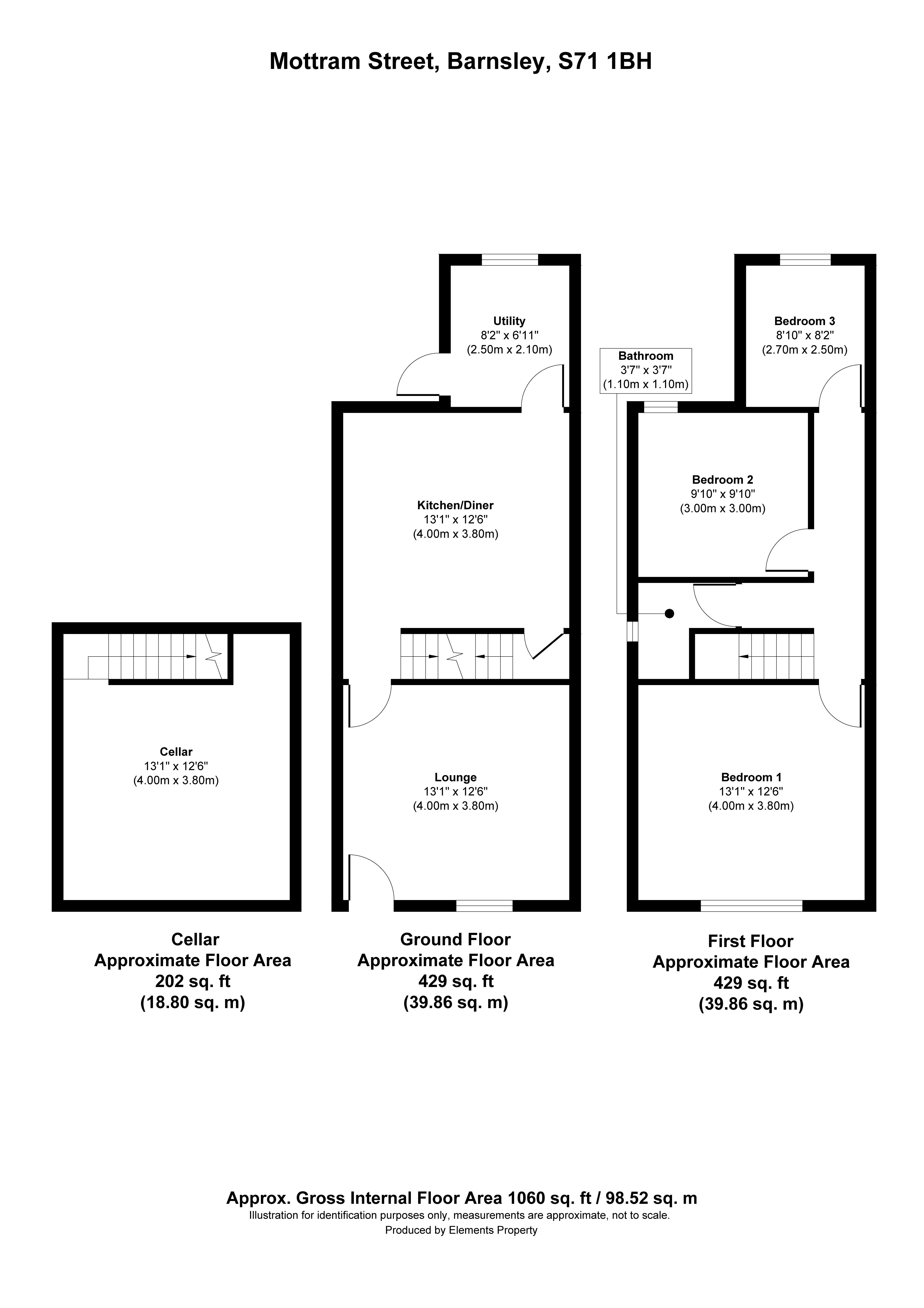 Mottram Street, Barnsley, South Yorkshire S71, 3 bedroom semidetached house for sale 59996964