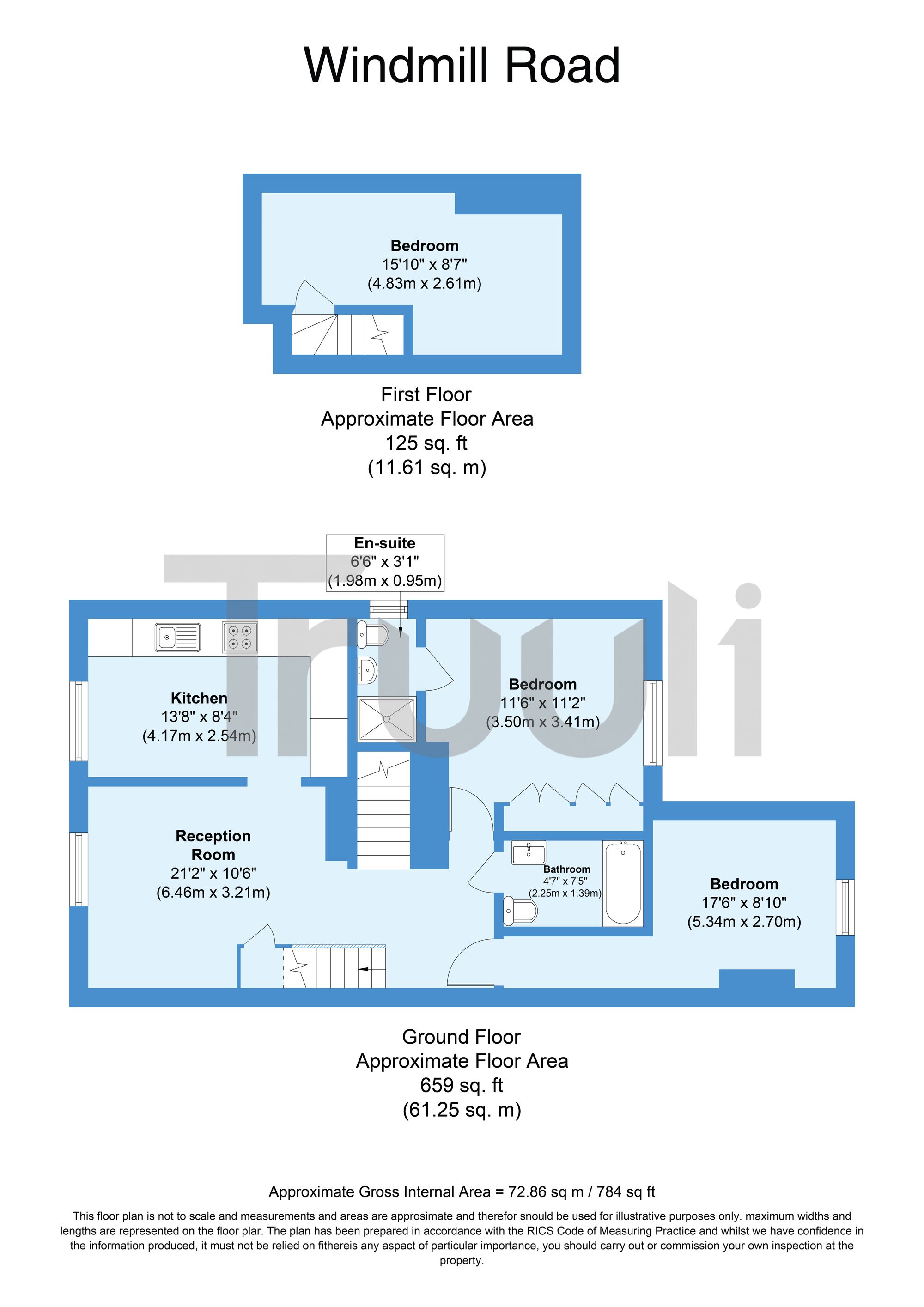 100 Windmill Road, Croydon floorplan