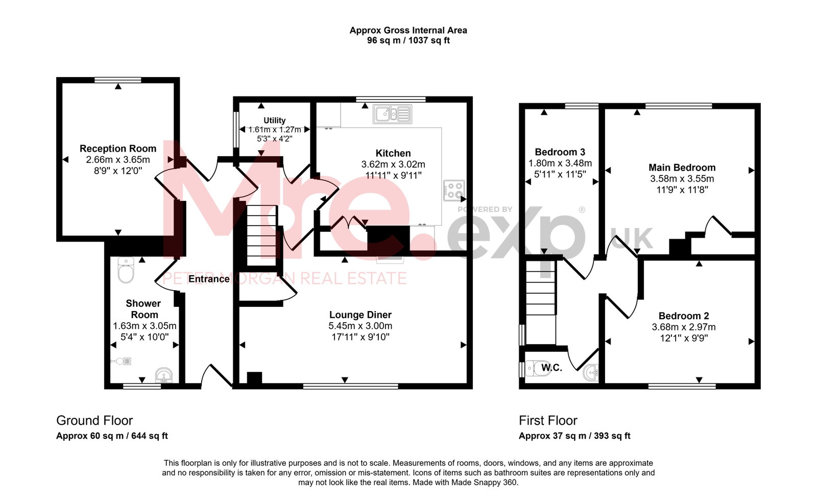 12, Christopher Road, Maesteg floorplan