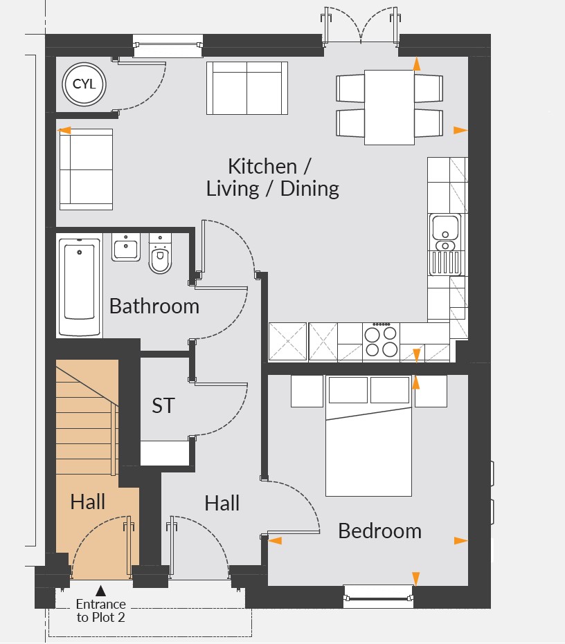 The Folly, Plot 1, Swindon Road, Swindon floorplan