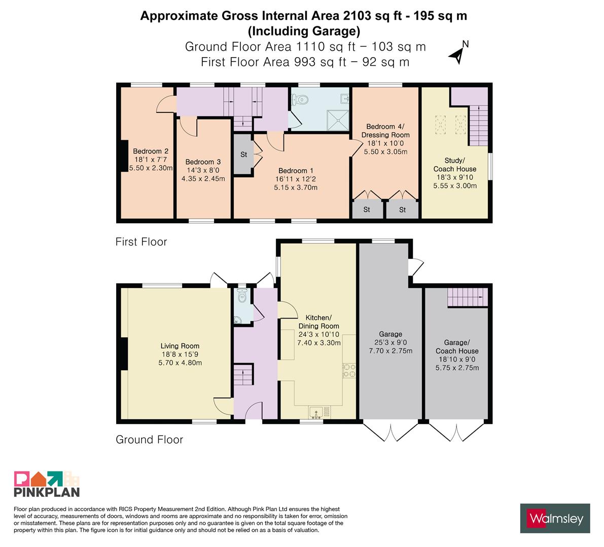 Surley Row, Reading floorplan