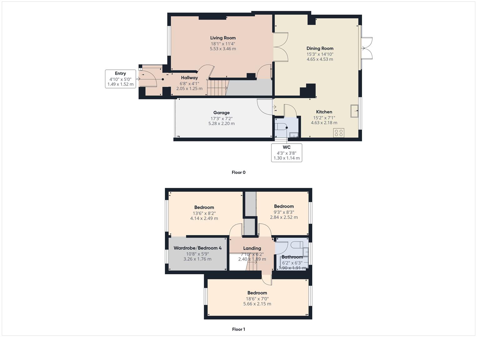 56, Goldfinch Road, South Croydon floorplan