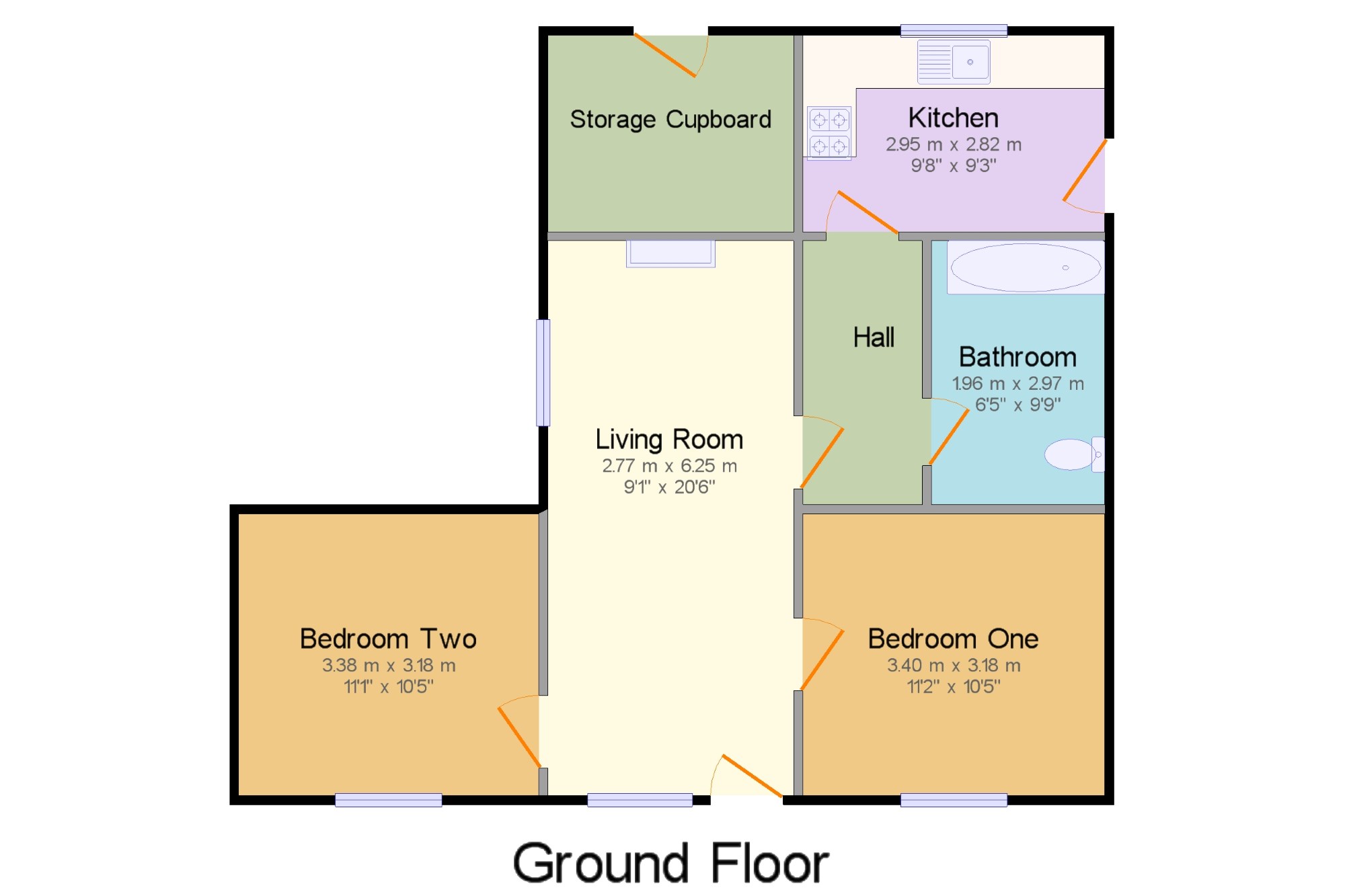 2 Bedrooms Bungalow for sale in Carpenters Lane, Hadlow, Tonbridge, Kent TN11