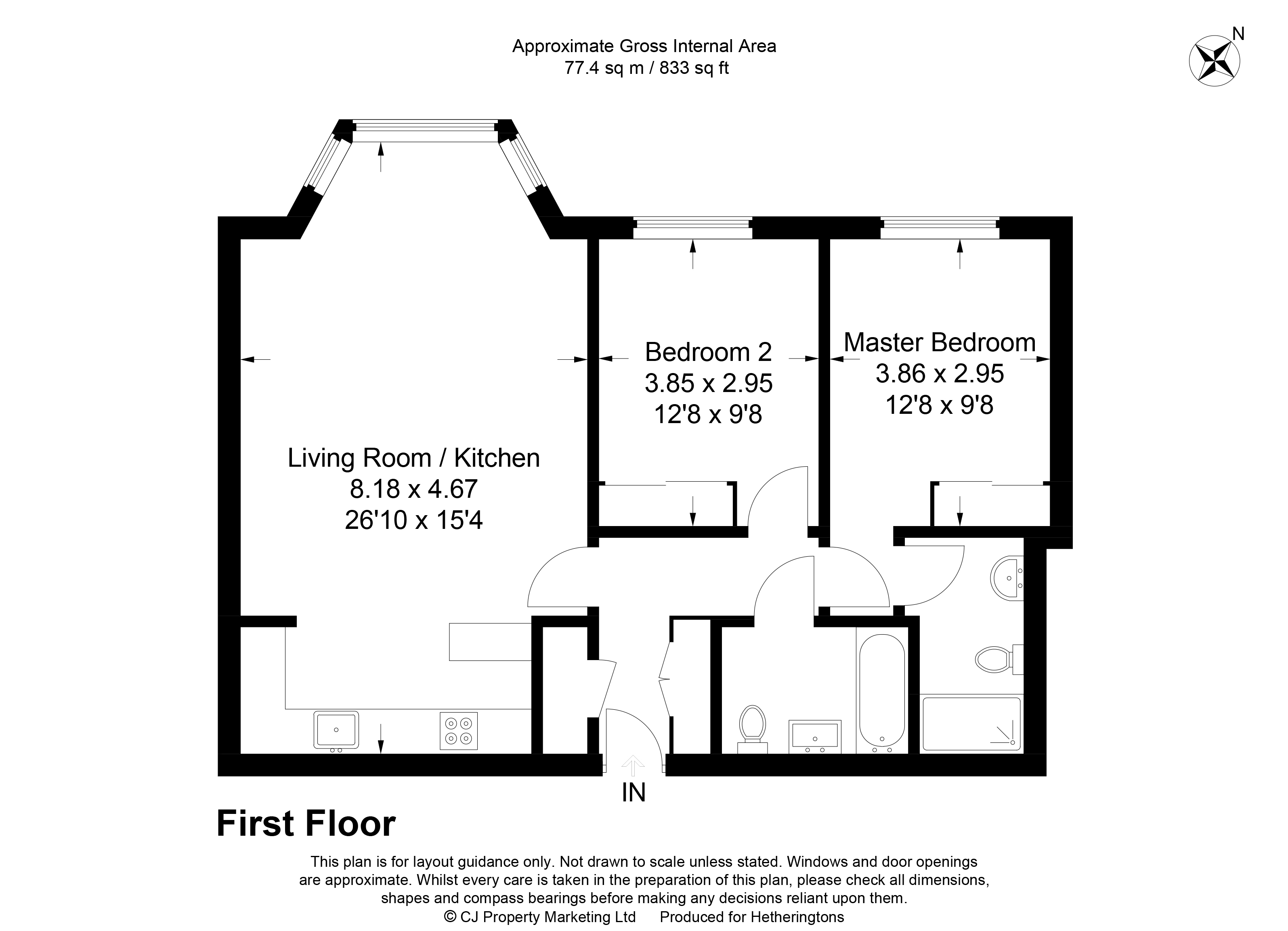 2 Bedrooms Flat to rent in South Woodford, London E18