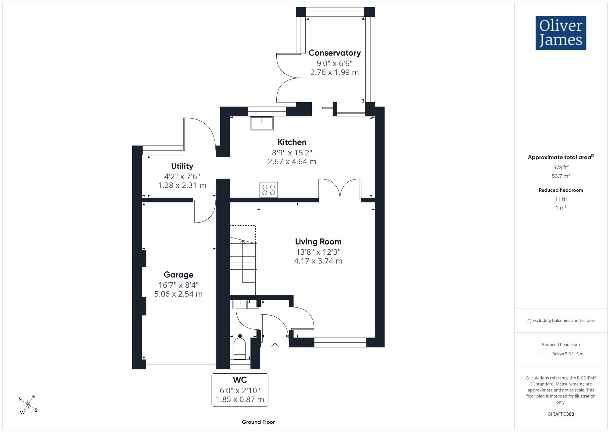 56 Bassenthwaite, Huntingdon floorplan