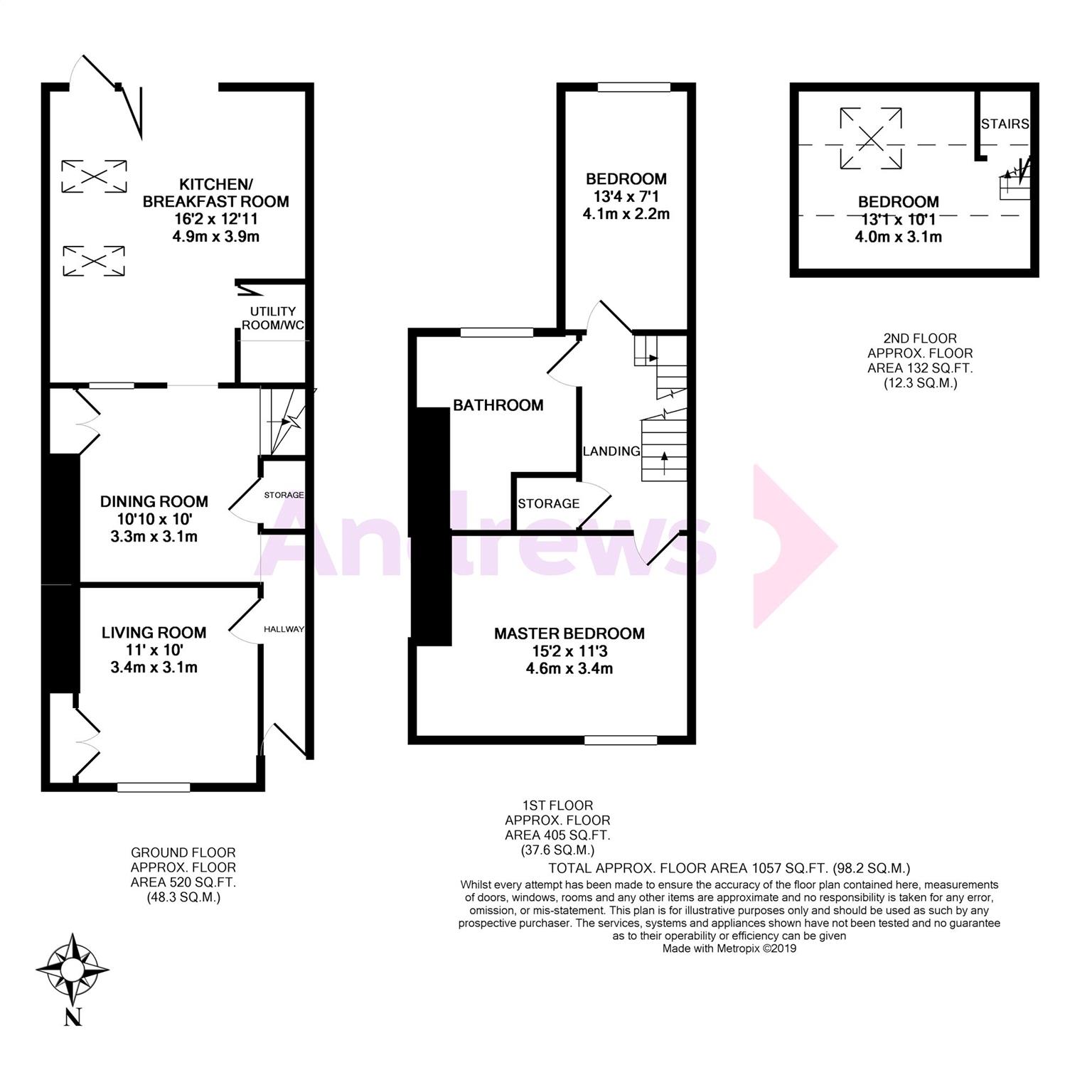 3 Bedrooms Terraced house to rent in Bostock Road, Abingdon, Oxfordshire OX14