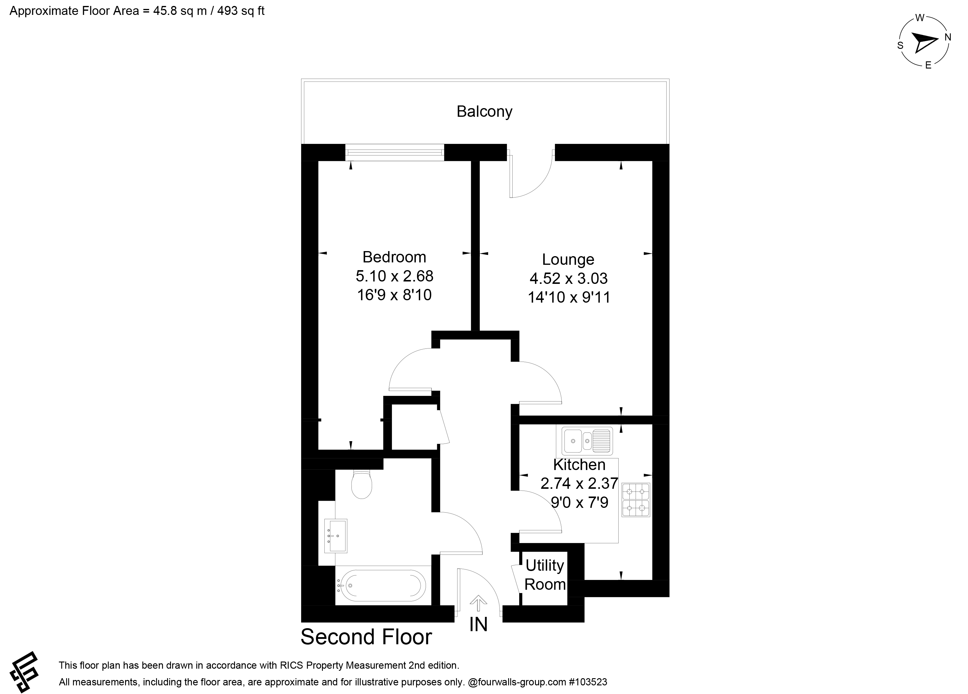 Norfolk House, 9 Brookmill Road, Deptford, London floorplan