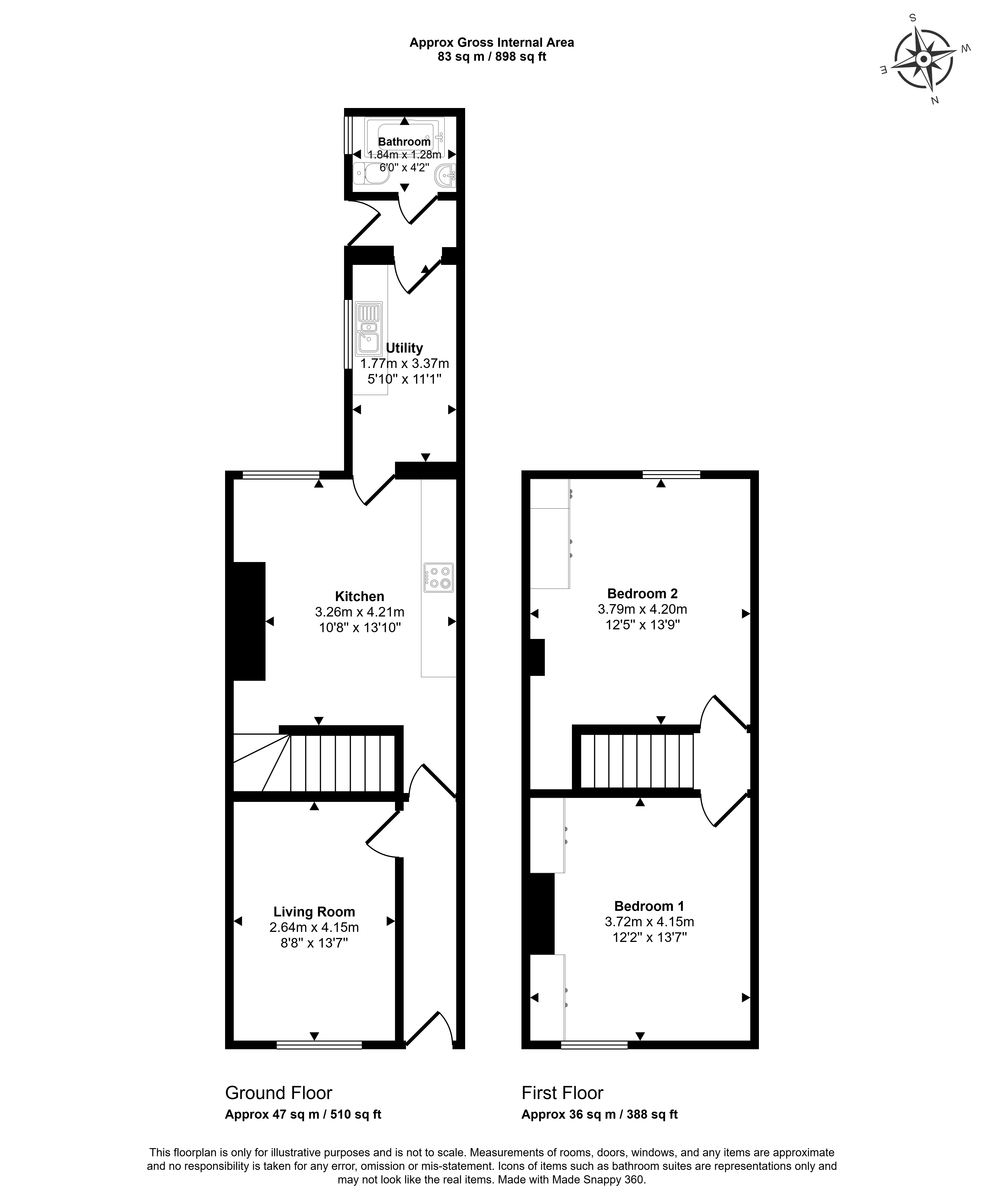 8, Durham Road, Durham floorplan