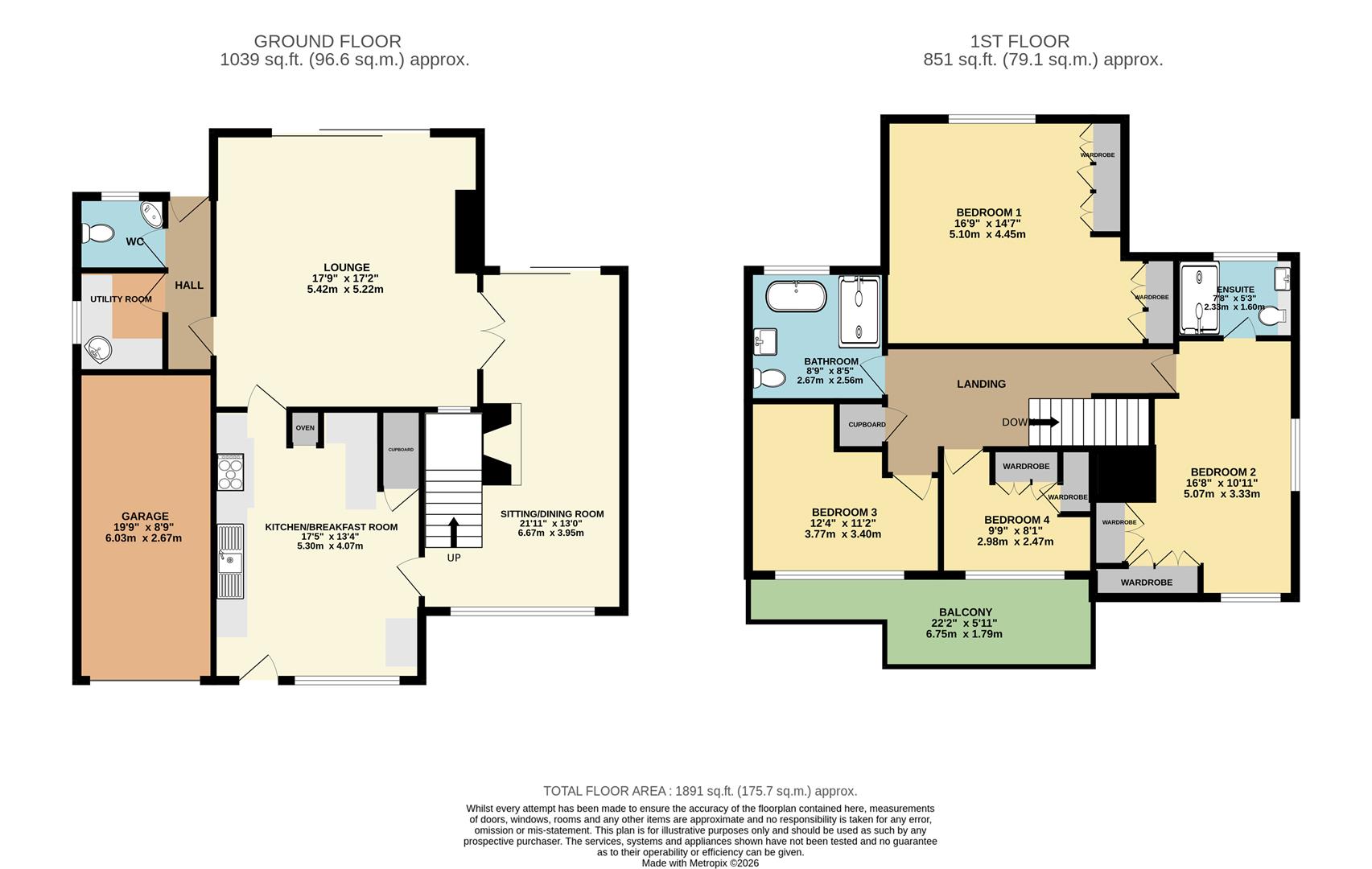 Moat Lane, Rotherham floorplan