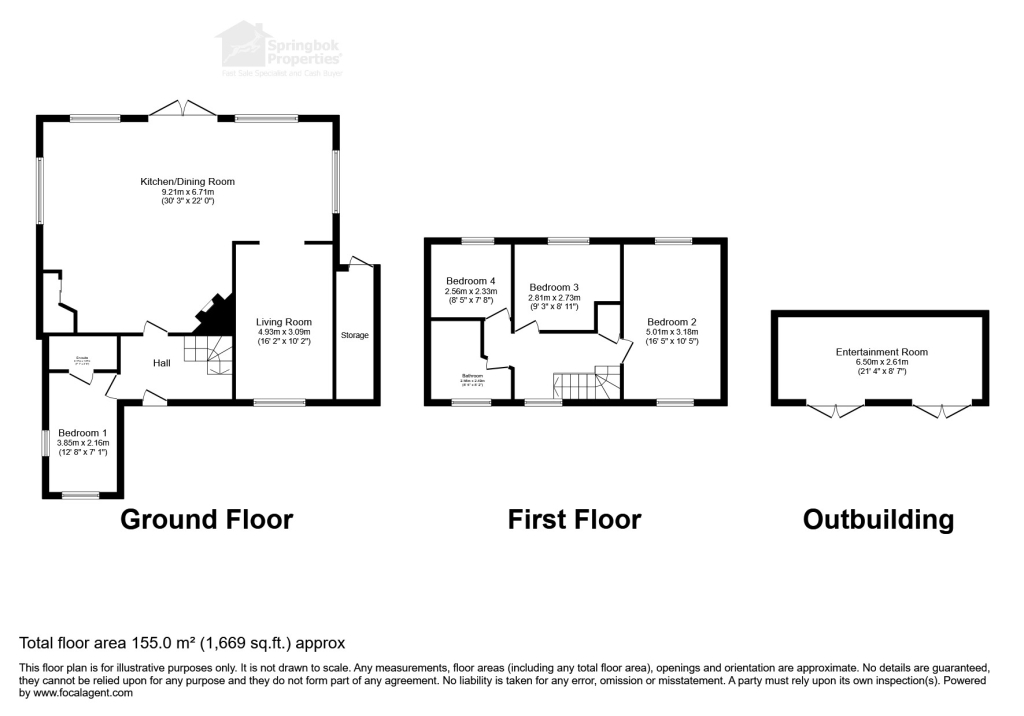 15, Spital Road, Wirral floorplan