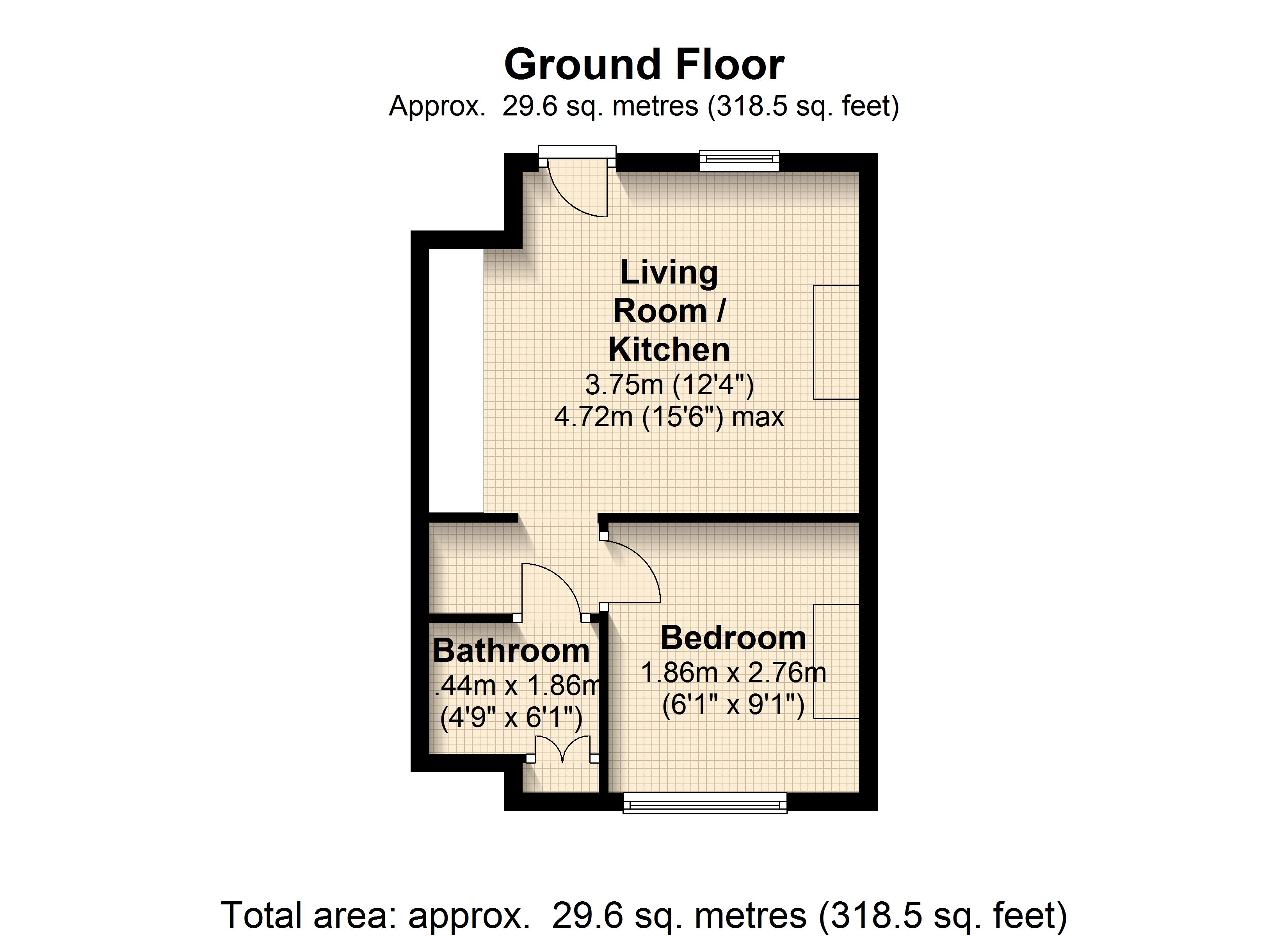 9A, HARROW ROAD EAST, DORKING floorplan