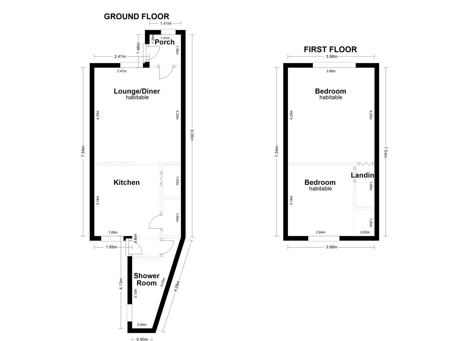 233, Snydale Road, Barnsley floorplan