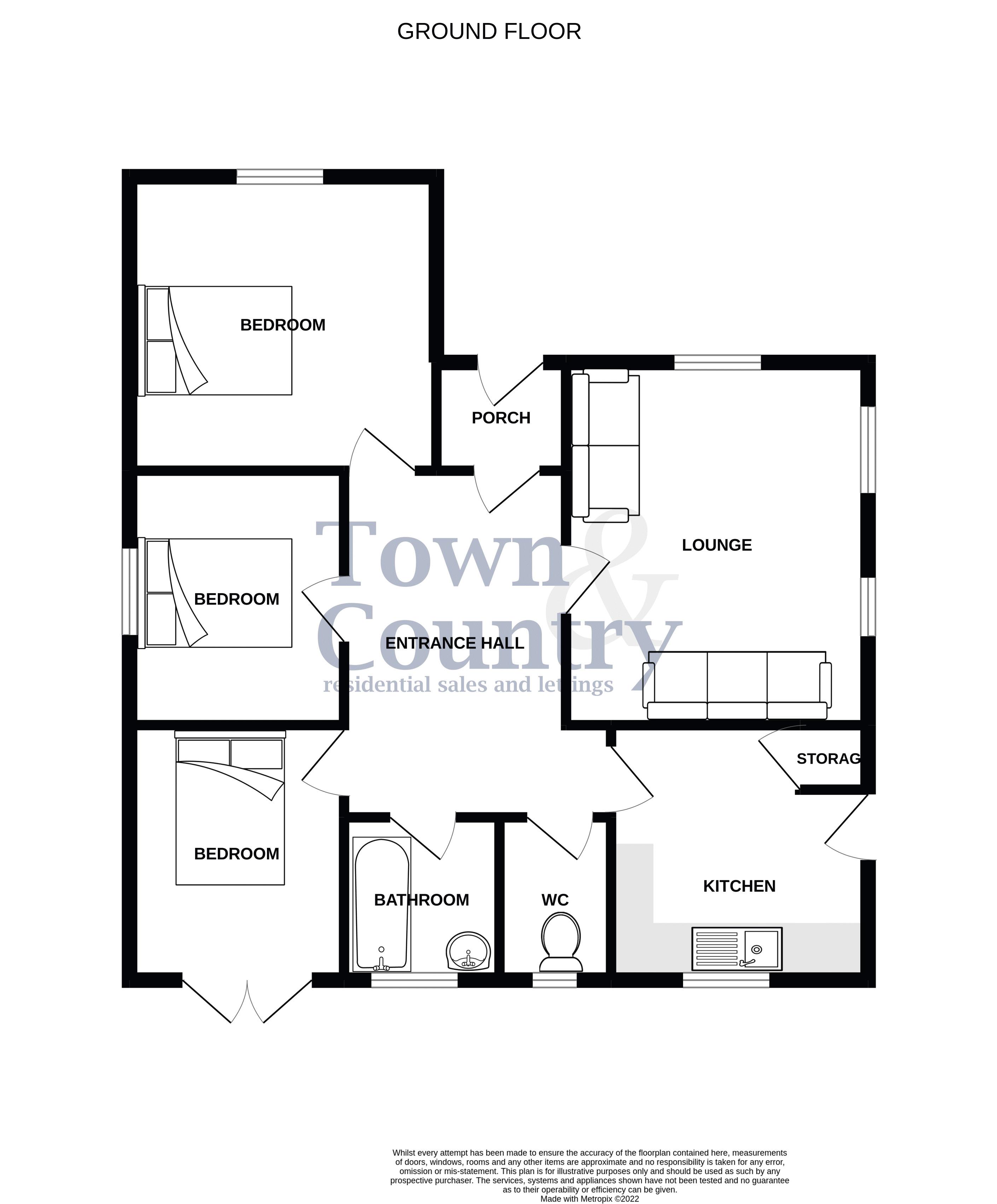 Tanglyn, Rush Green Road, Clacton-On-Sea floorplan