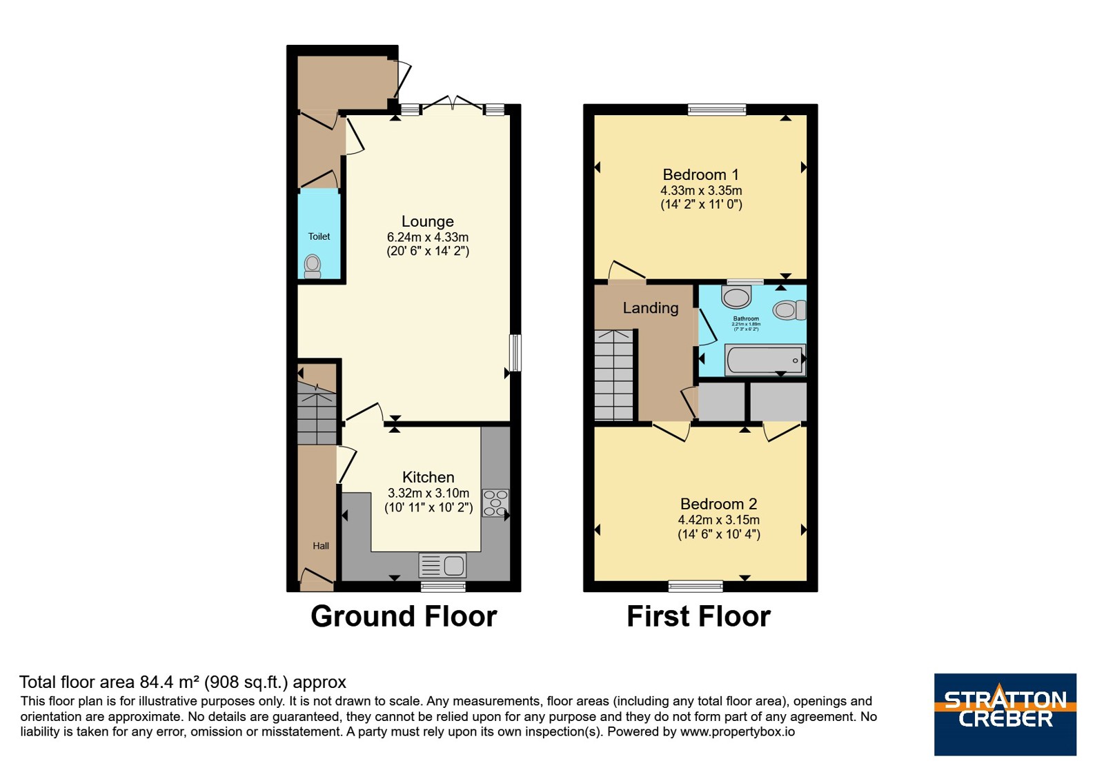 6, The Village, Liskeard floorplan
