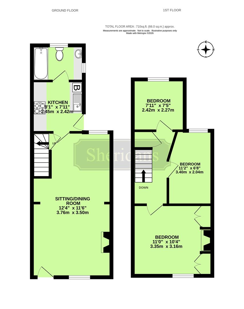 35, Victoria Street, Bury St. Edmunds floorplan