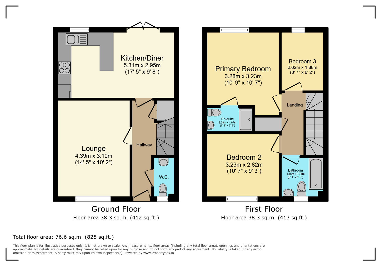 27 Swallows Rise, Westbury floorplan