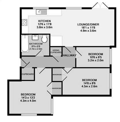 3 Bedrooms Flat to rent in Alexandra Road, Aldershot, Hampshire GU11