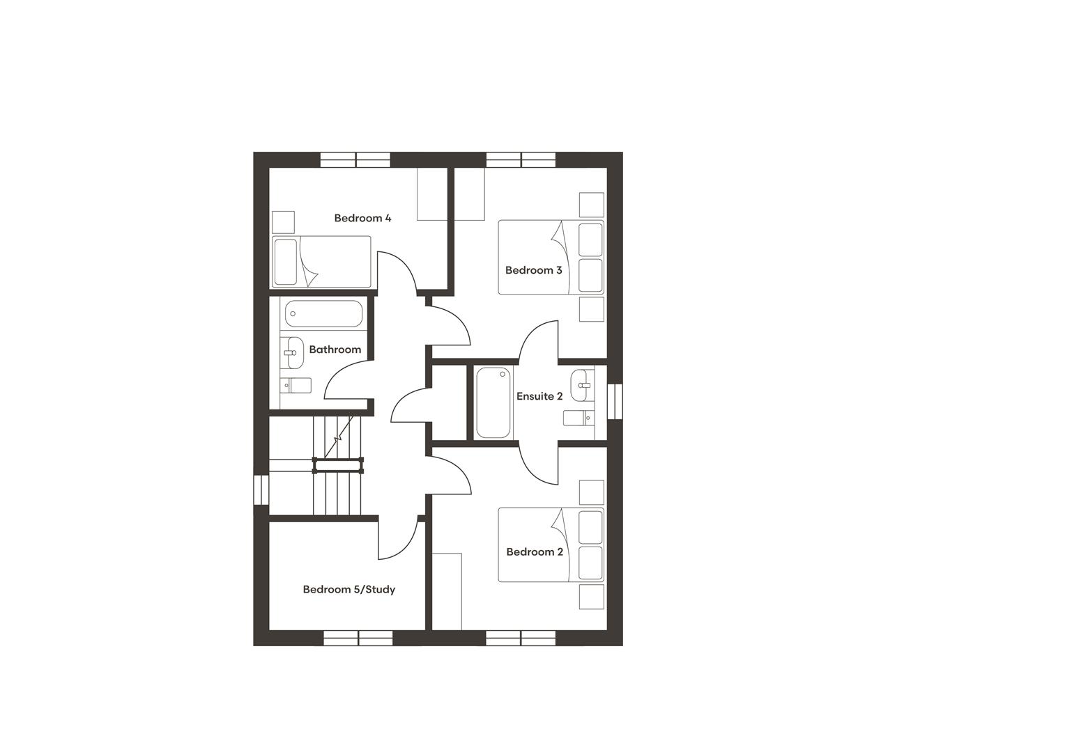 Plot 56, Richardson, Appleton View, Shuttlewood Road, Bolsover floorplan