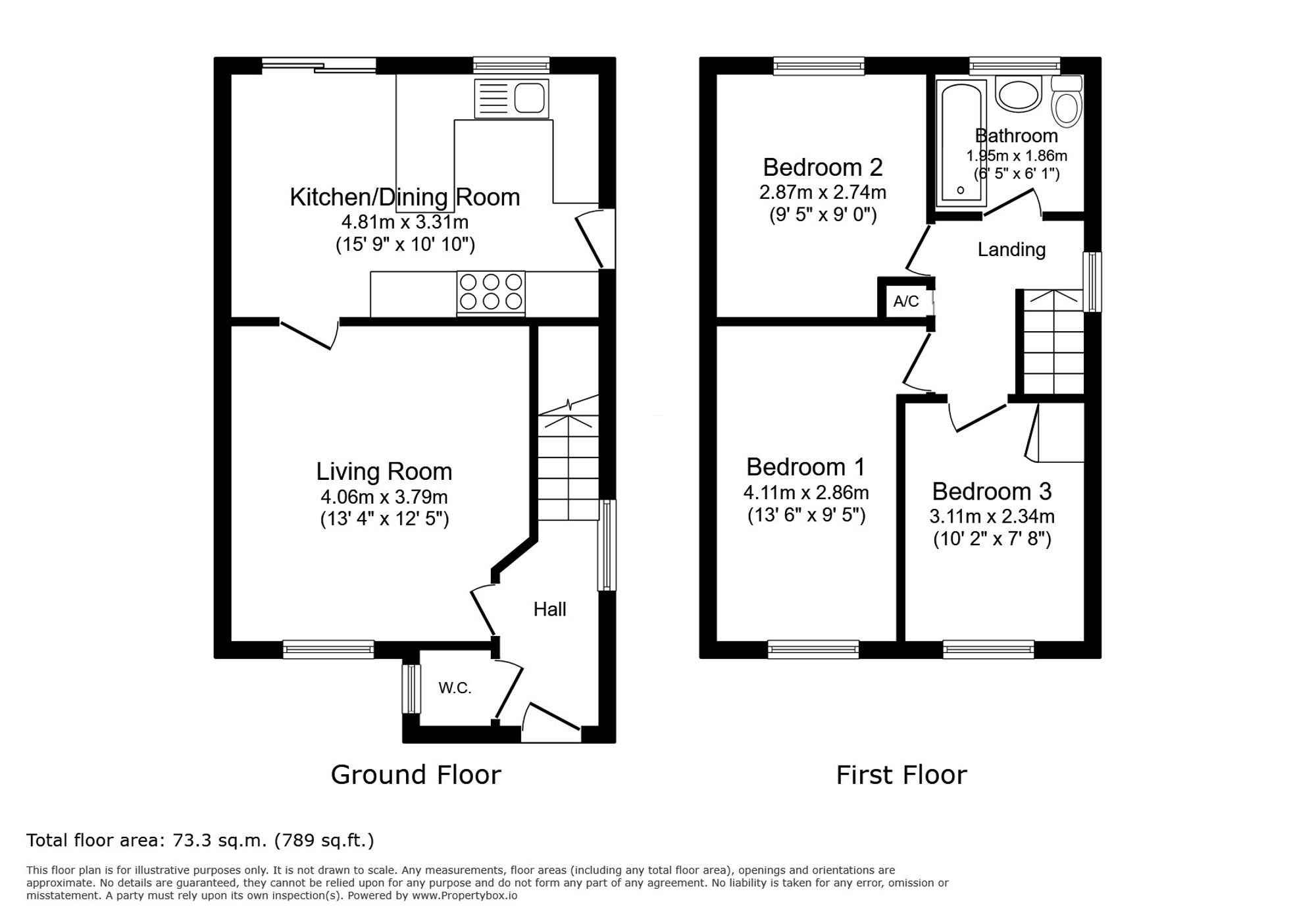14 Bramley Court, Tarporley floorplan