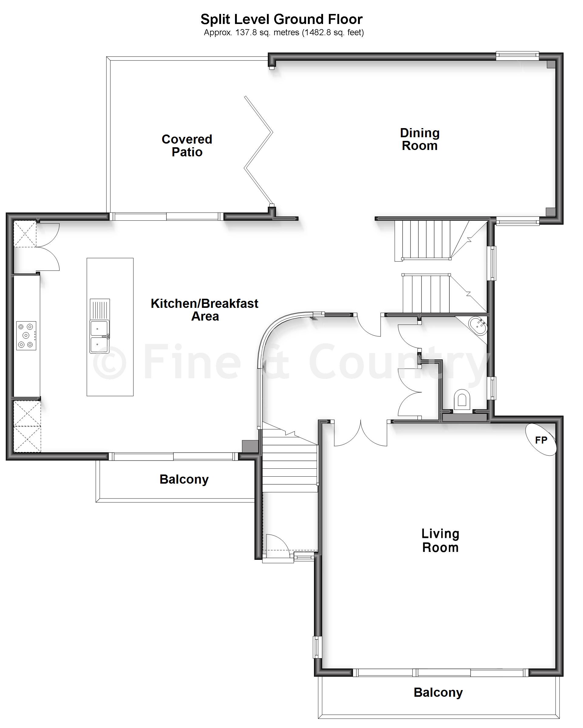 Skyfall, Sea View Road, Dover floorplan