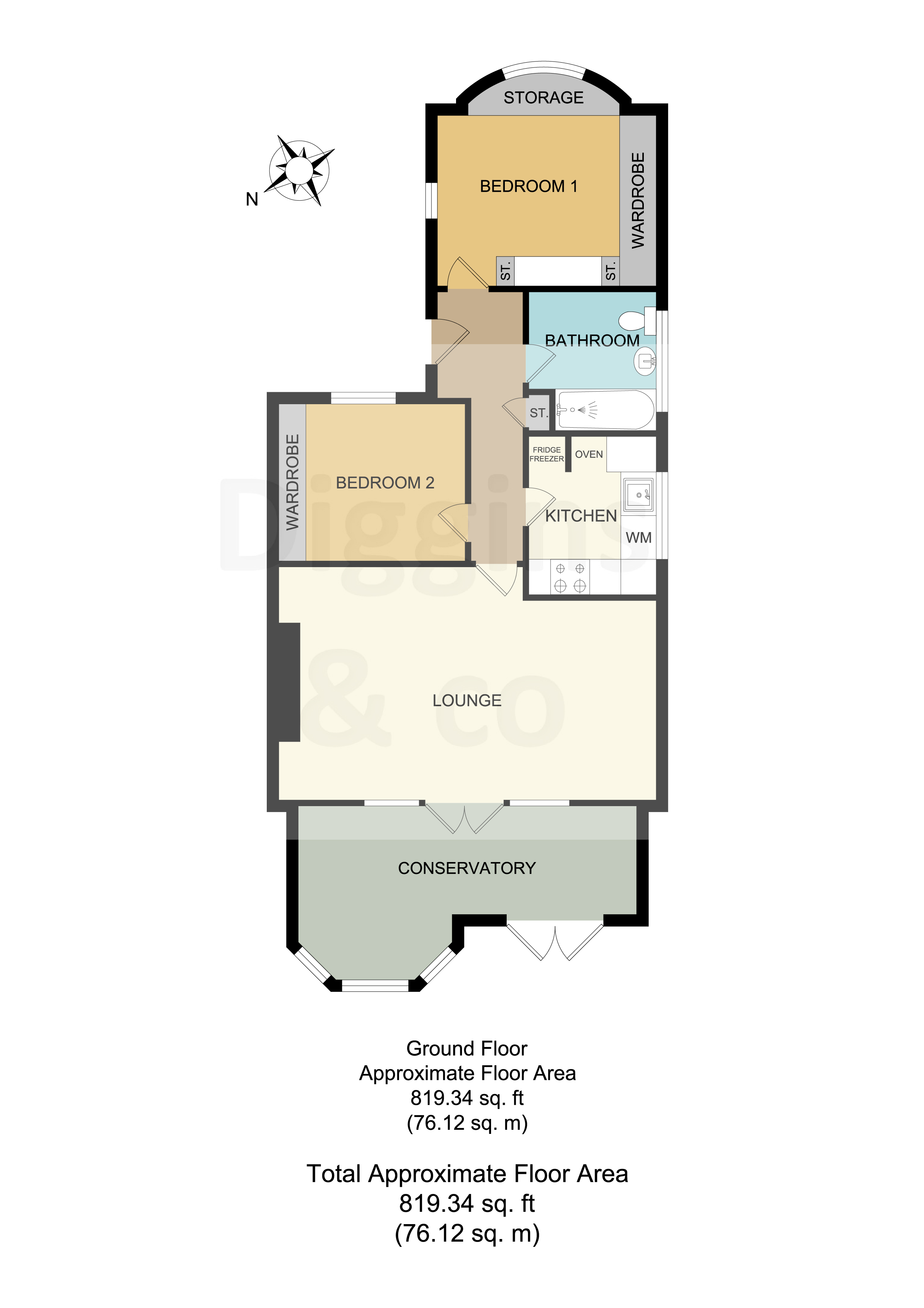 11, Albany Road, Essex floorplan