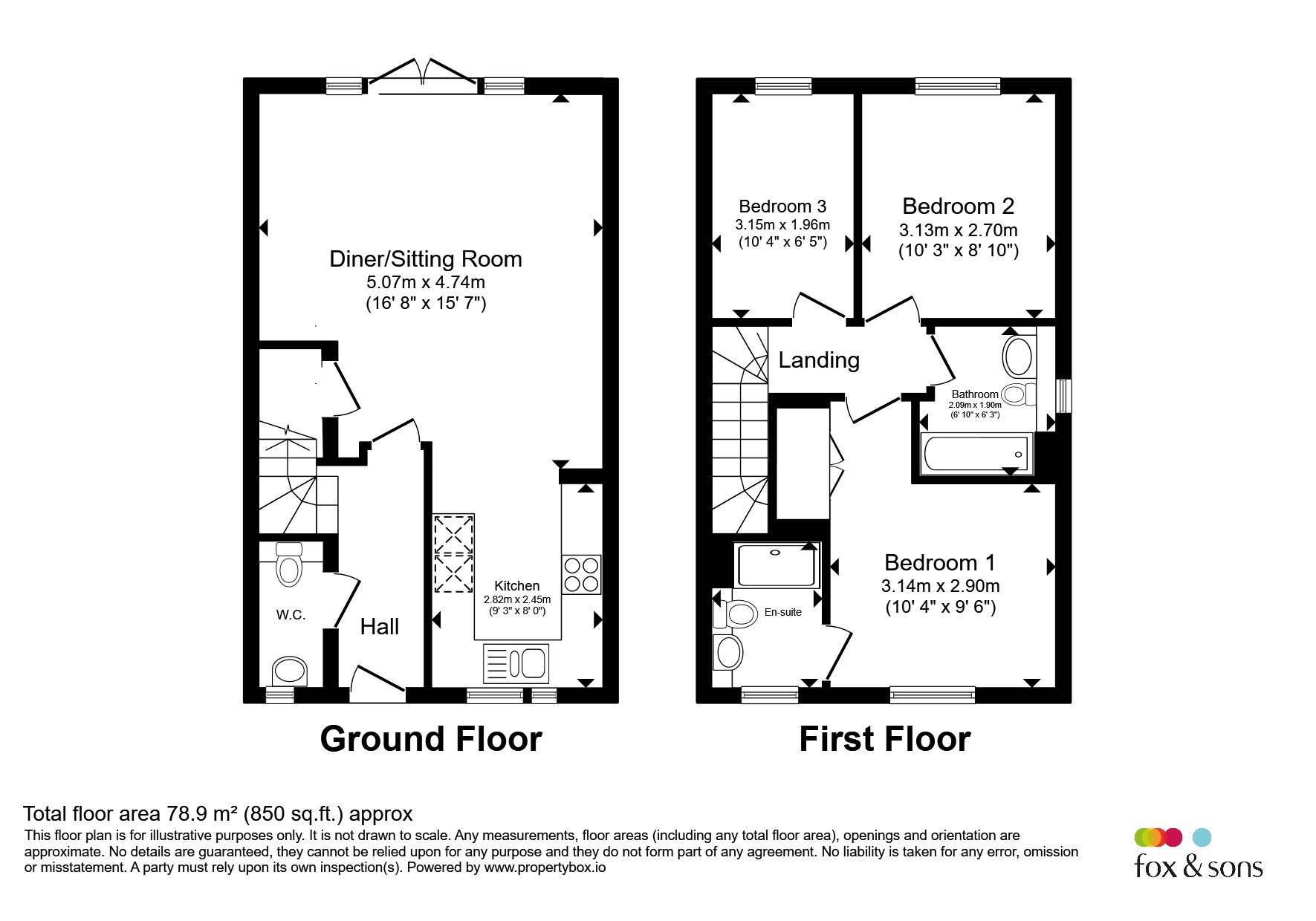 50, Edmund Way, Salisbury floorplan