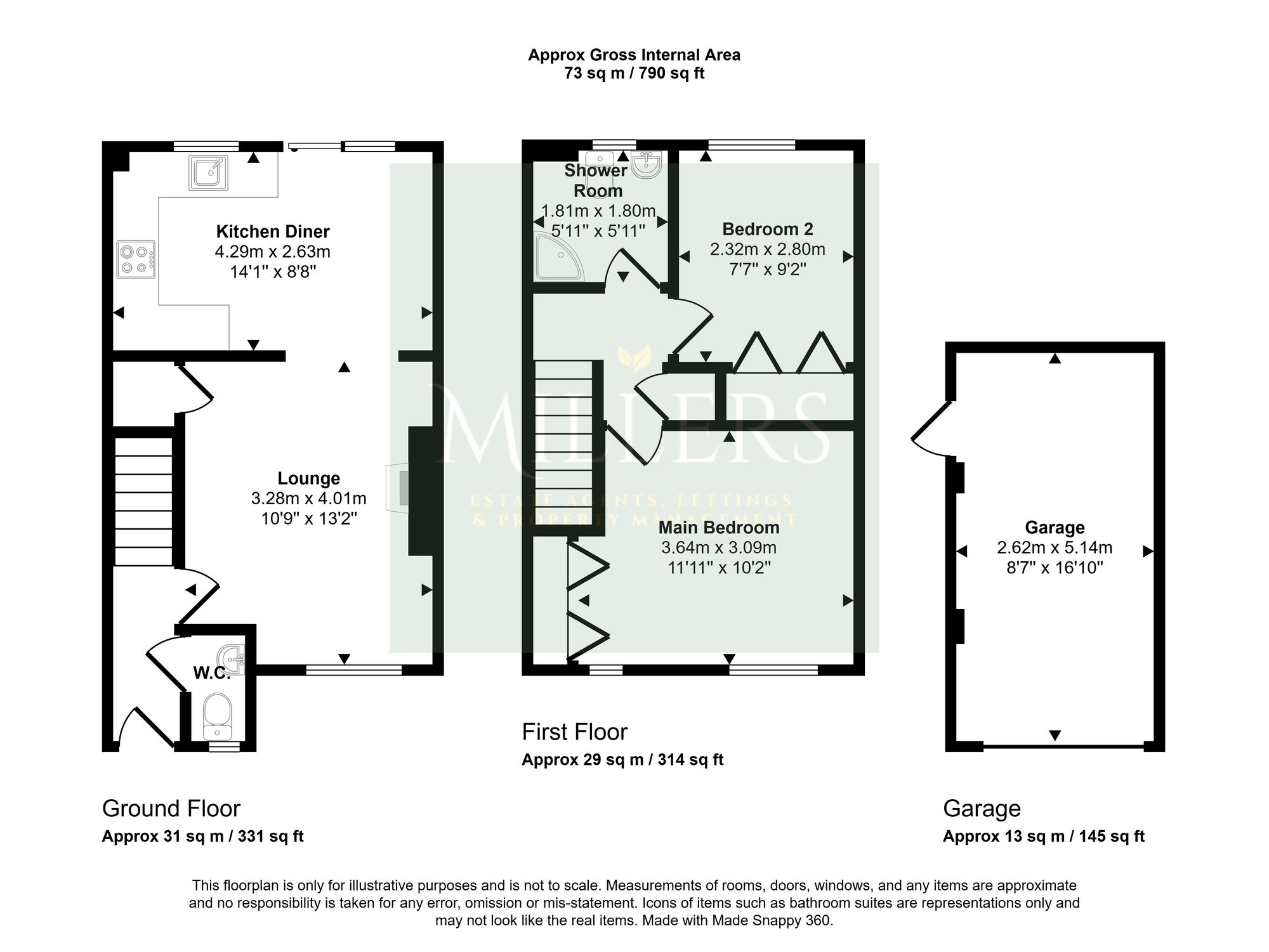 16 Blackberry Grove, Cromer floorplan