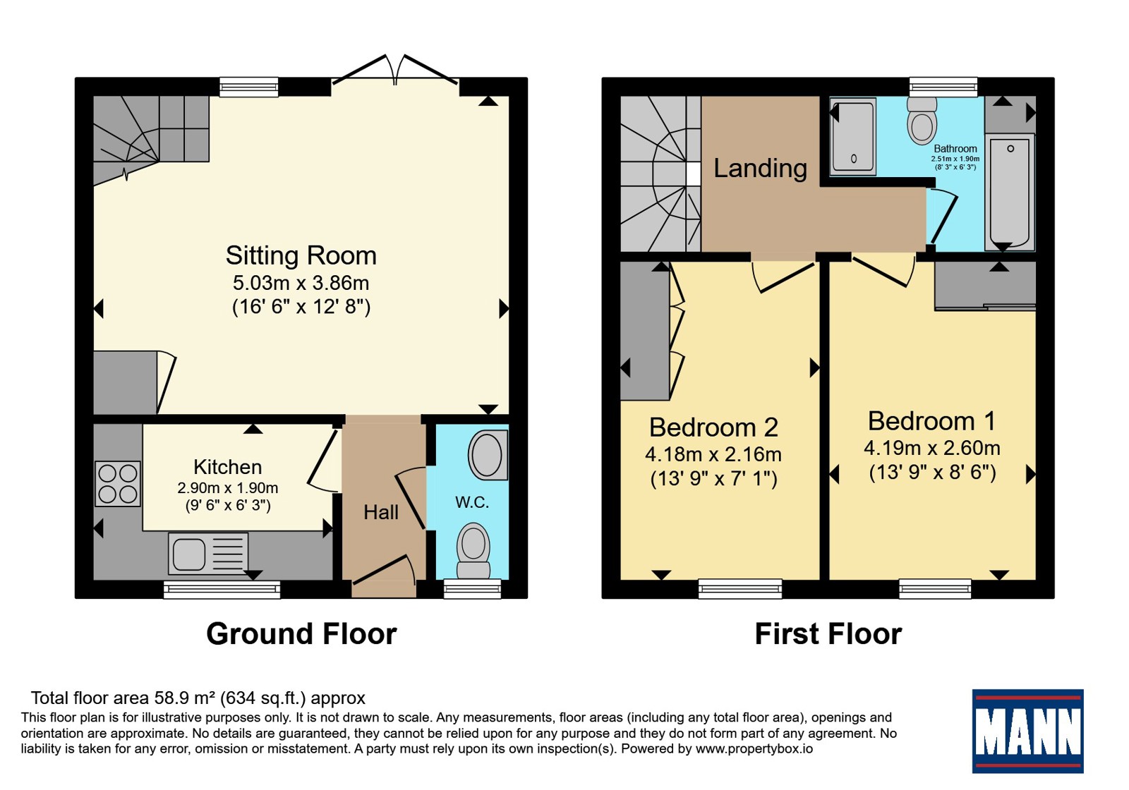 Courtlands Terrace, Waterlooville floorplan