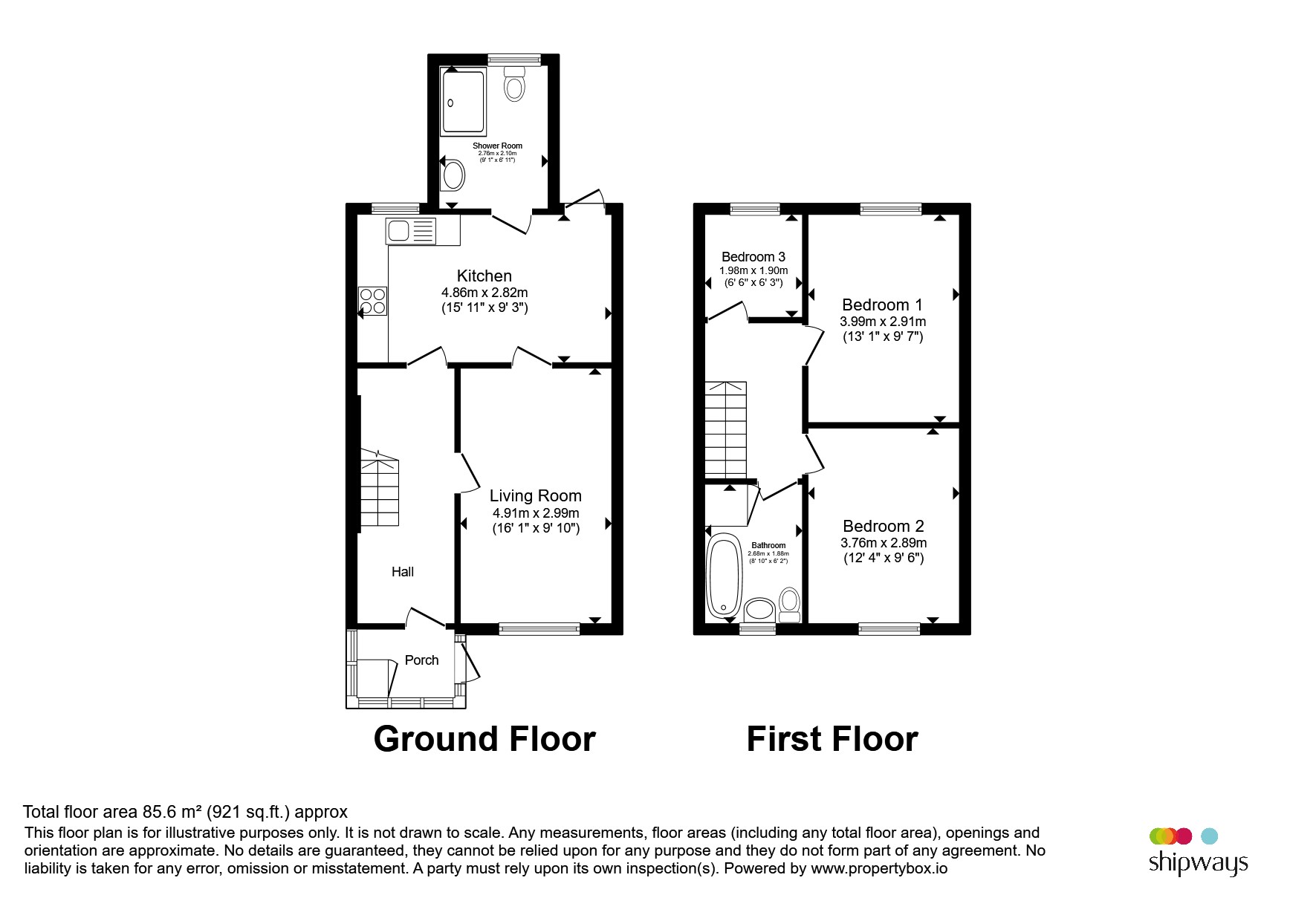 219, Conway Road, BIRMINGHAM floorplan