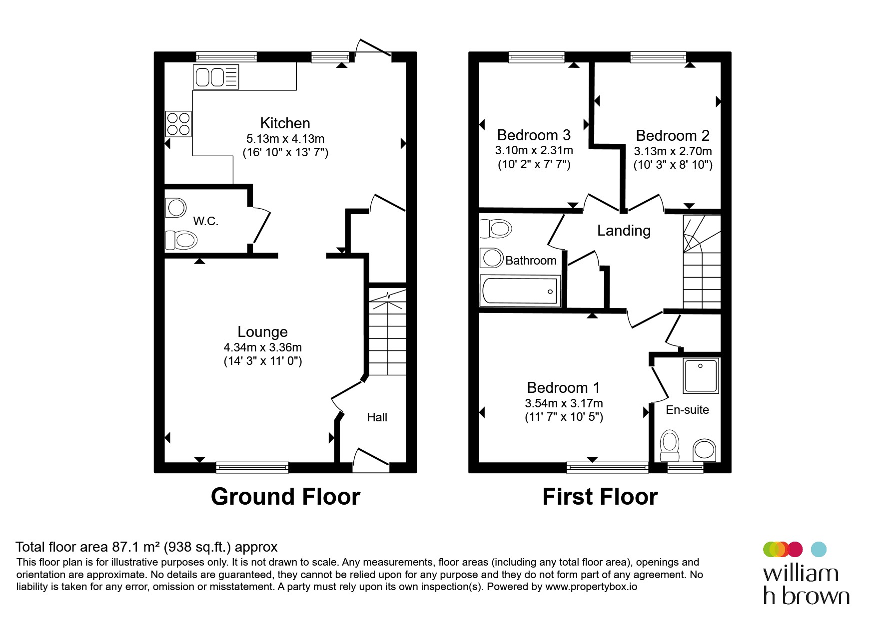 7, Caddow Close, Dereham floorplan