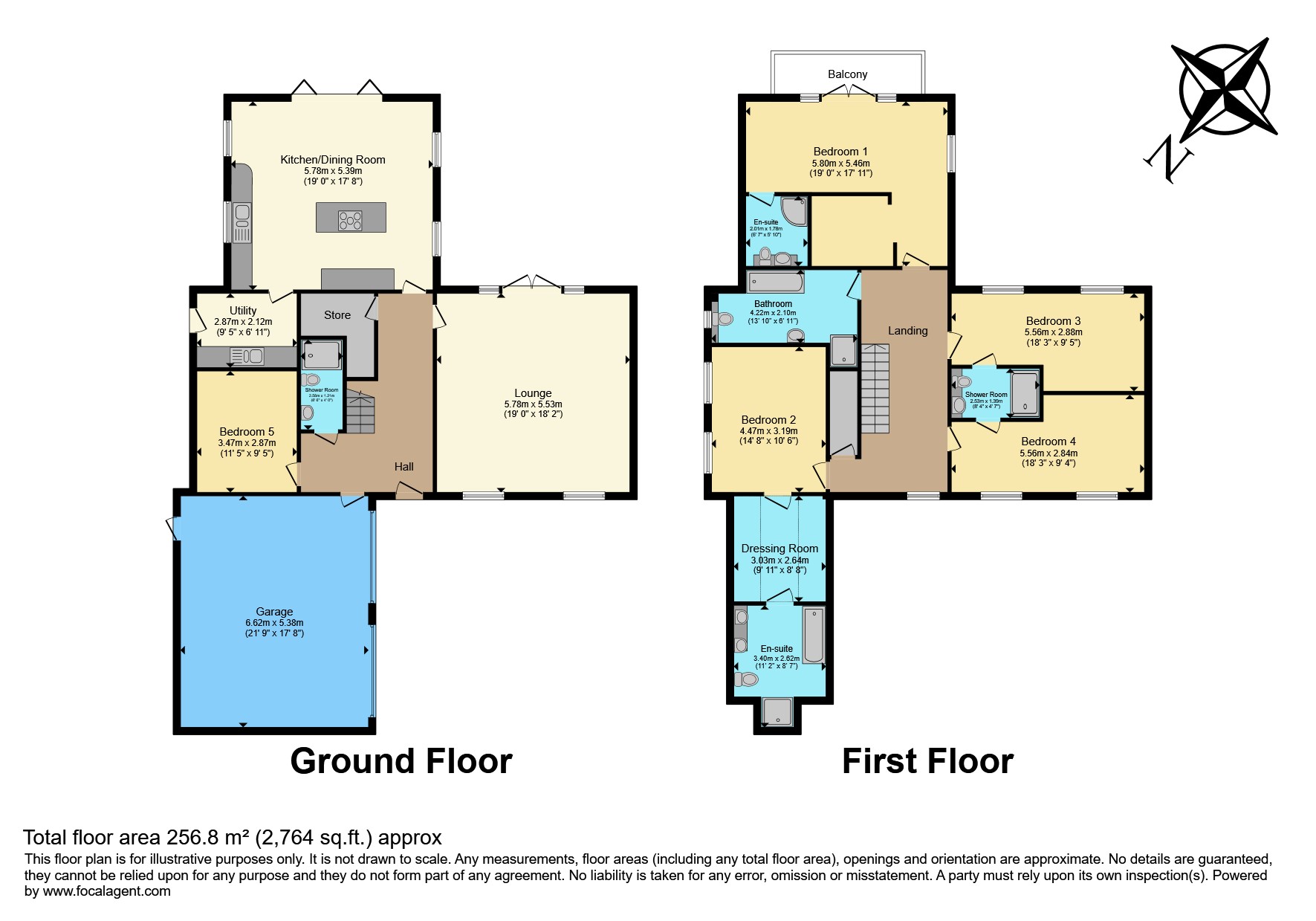Oystercatcher,, Whitefield Farm, Morpeth floorplan