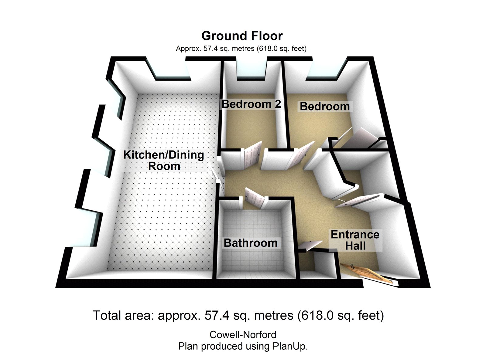 2 Bedrooms Flat for sale in Paperhouse Close, Norden, Rochdale, Greater Manchester OL11