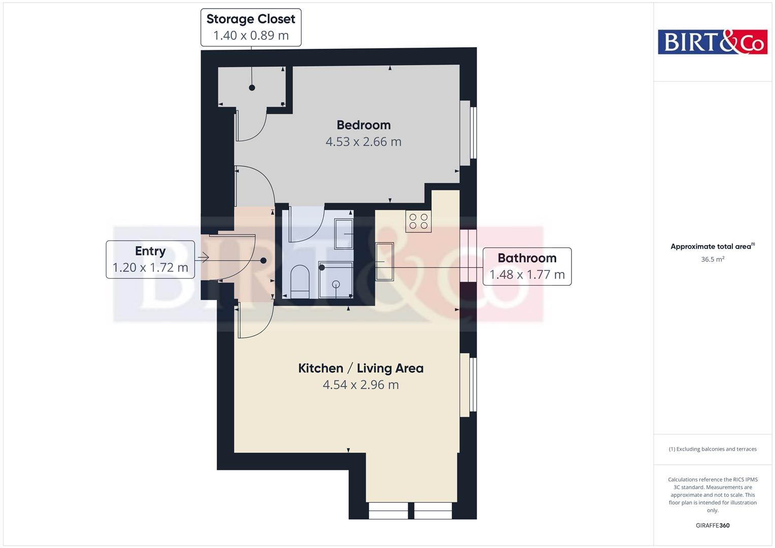 Flat 3, Fern House, Tenby floorplan