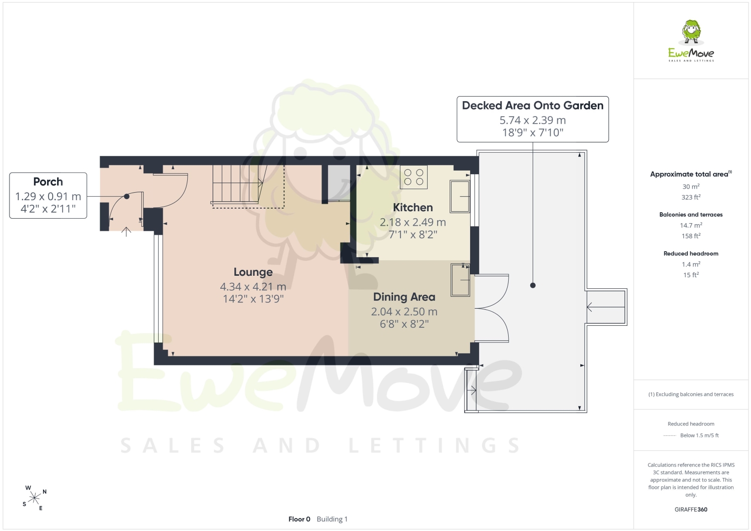 26, Rudge Close, Chatham floorplan