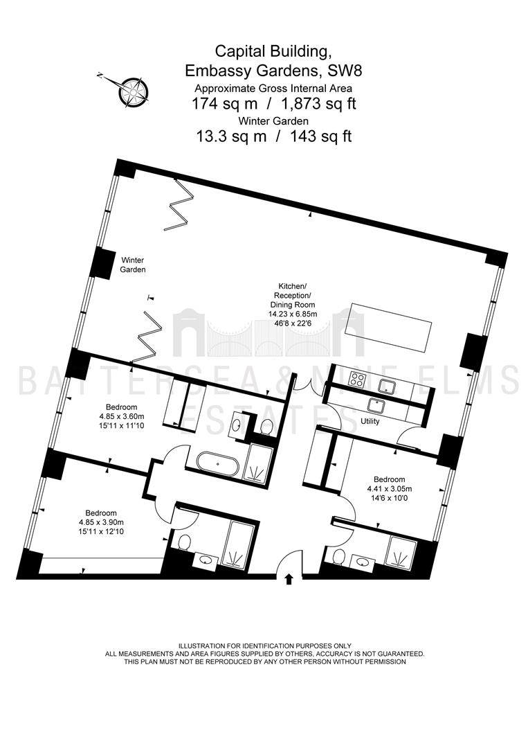 B95 Capital Building, 8 New Union Square, London floorplan