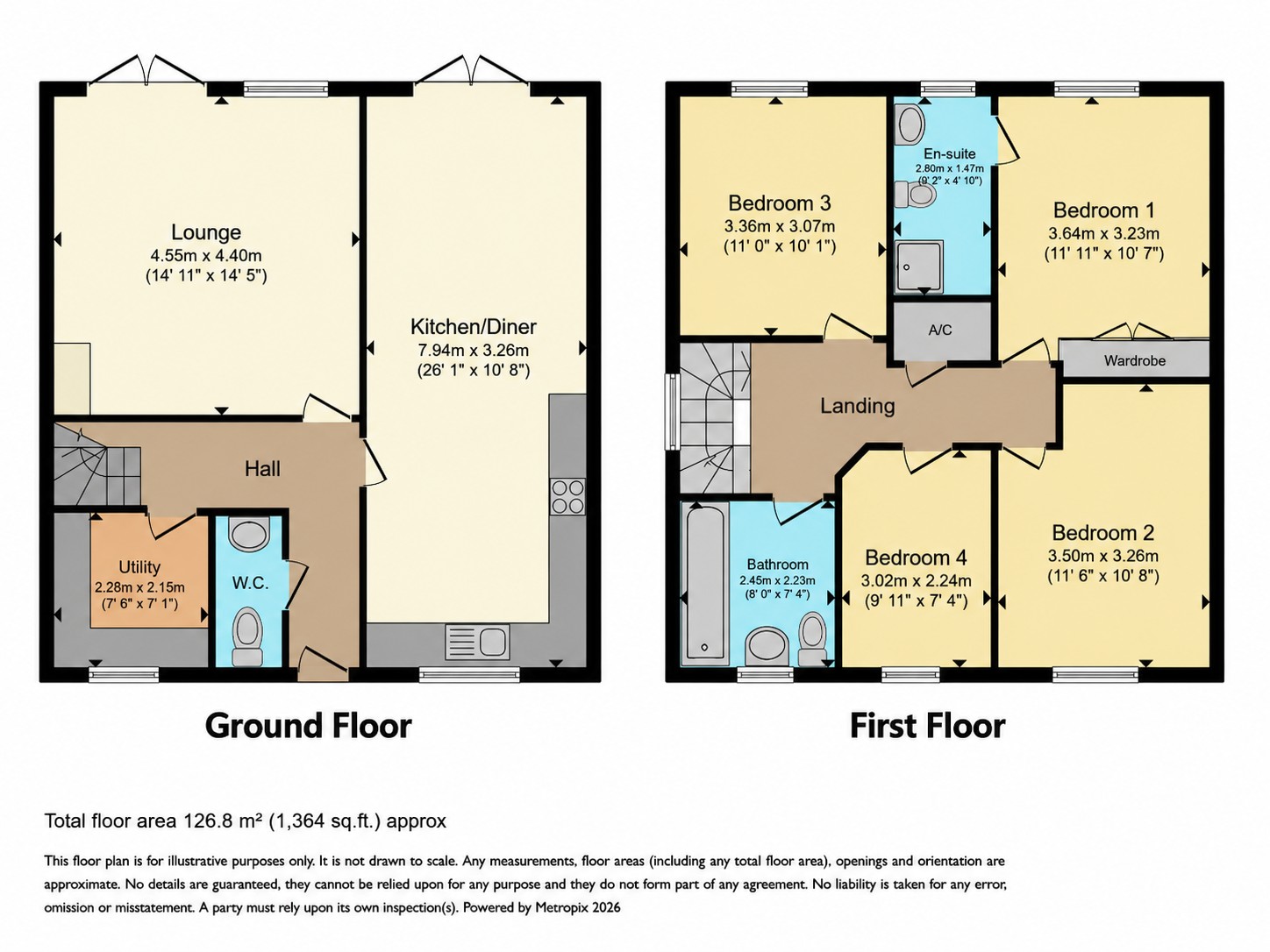 41, Southern Way, Yeovil floorplan