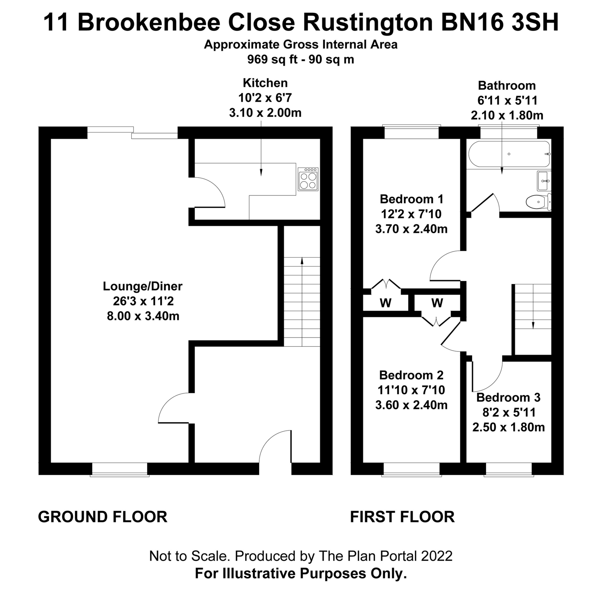 Brookenbee Close, Rustington BN16, 3 bedroom flat to rent 62370822