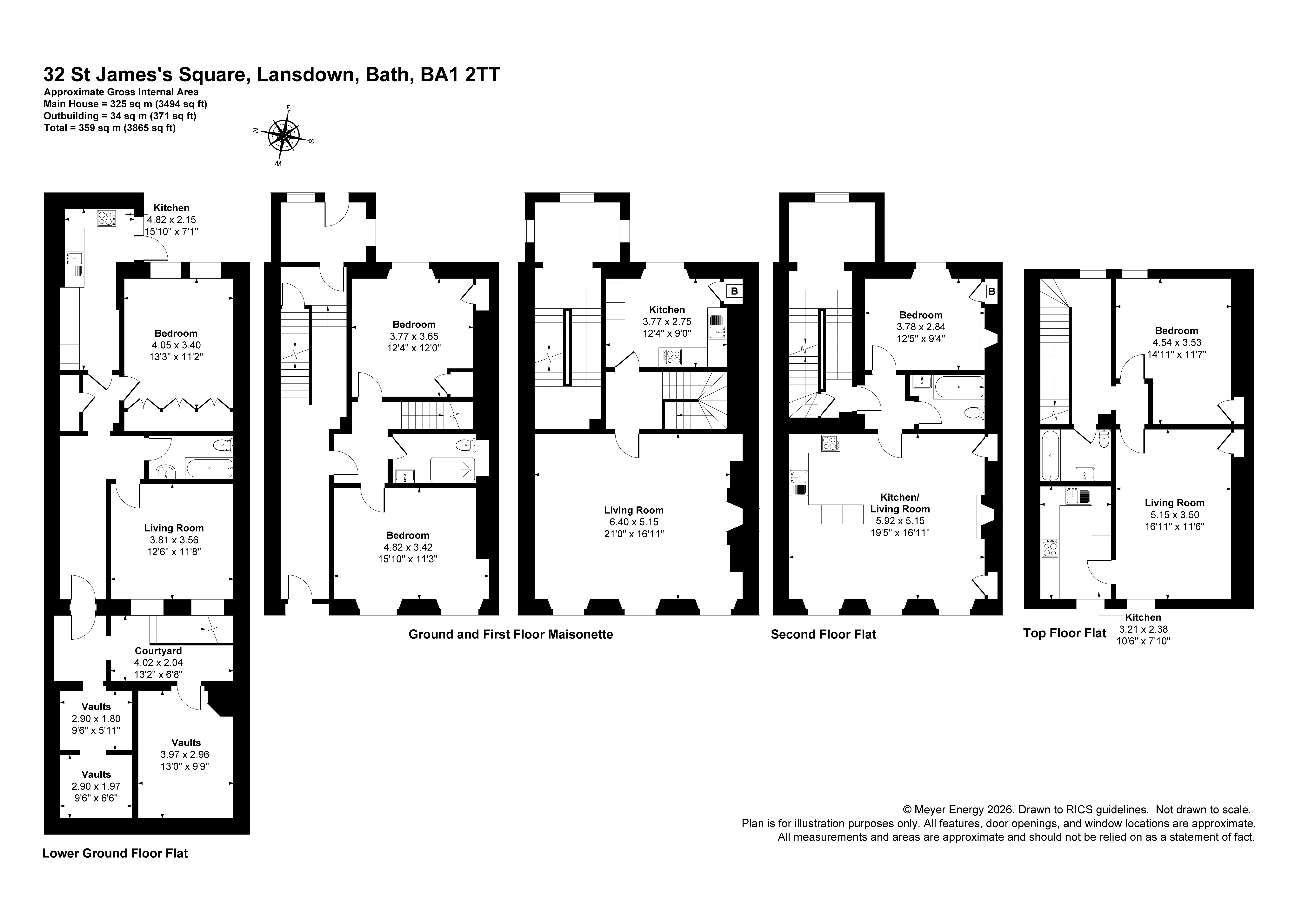 32, St. James's Square, Somerset floorplan