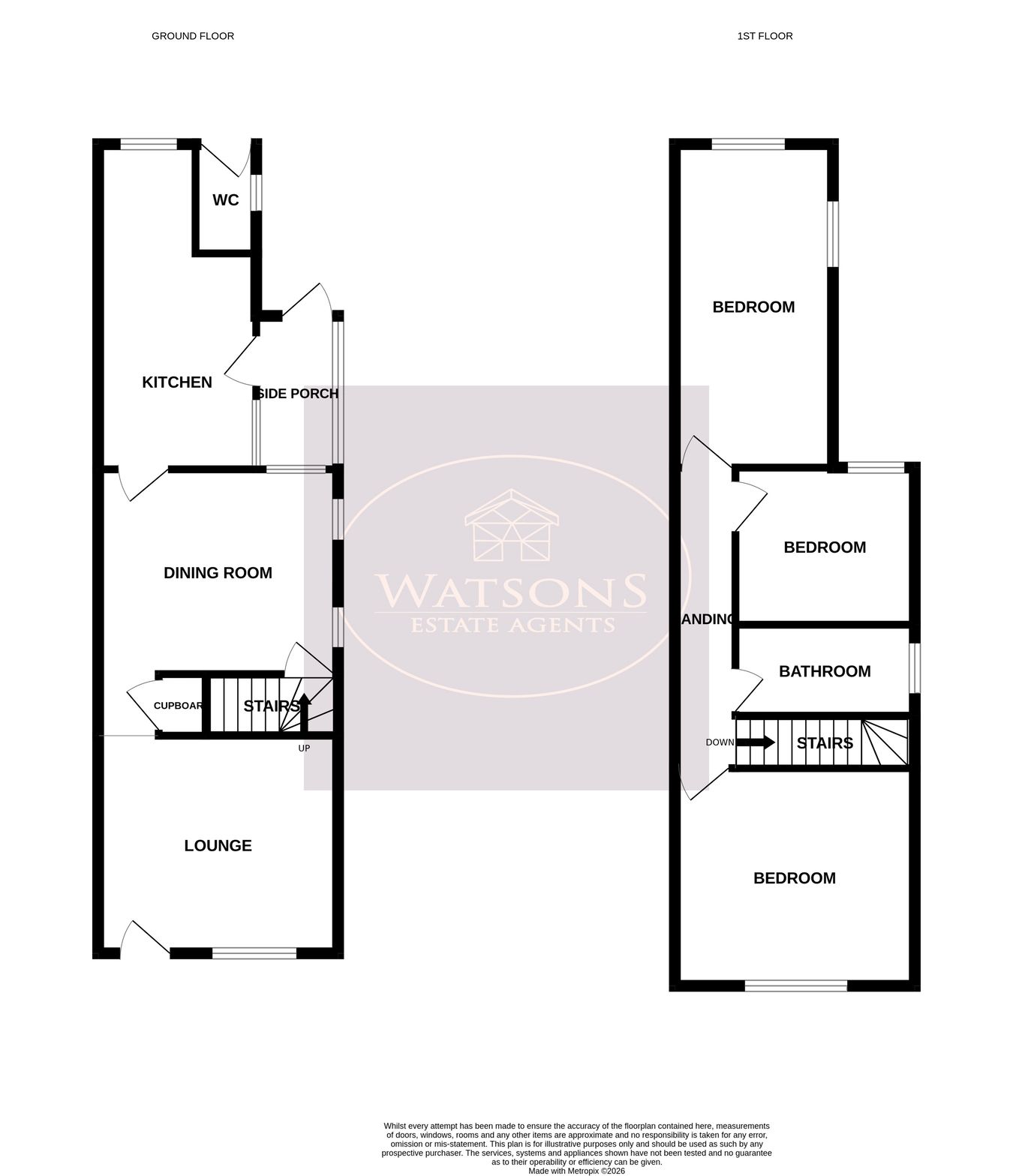 Baker Road, Nottingham floorplan