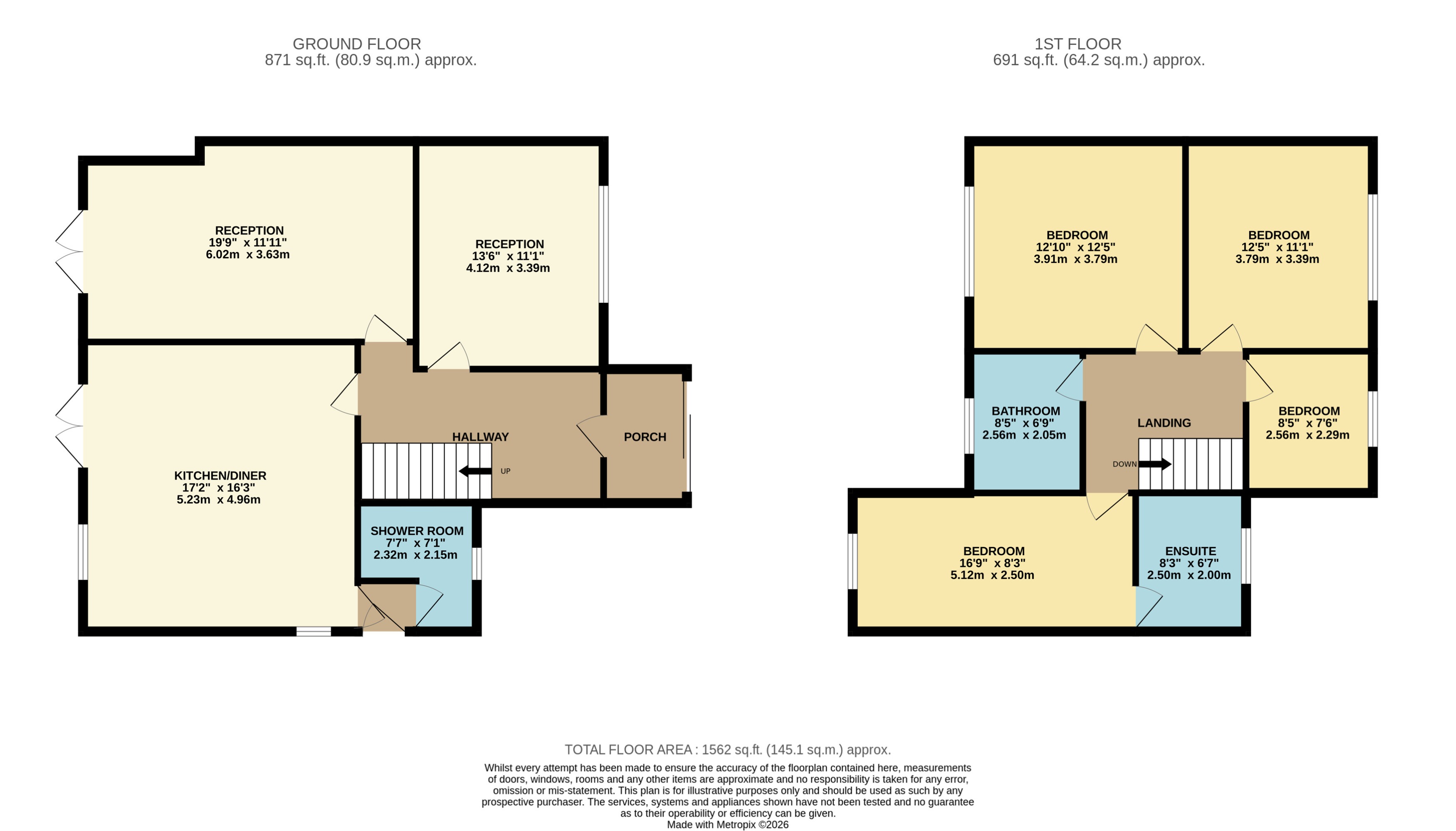 6, Lon Ganol, Cardiff floorplan