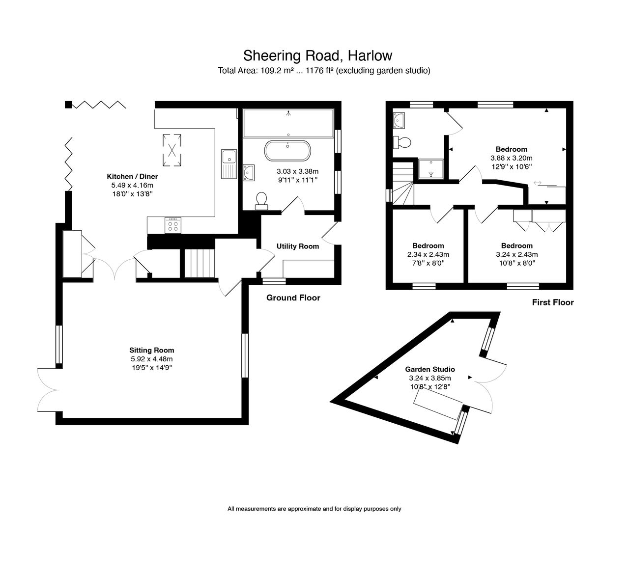 10, High House Estate, Harlow floorplan